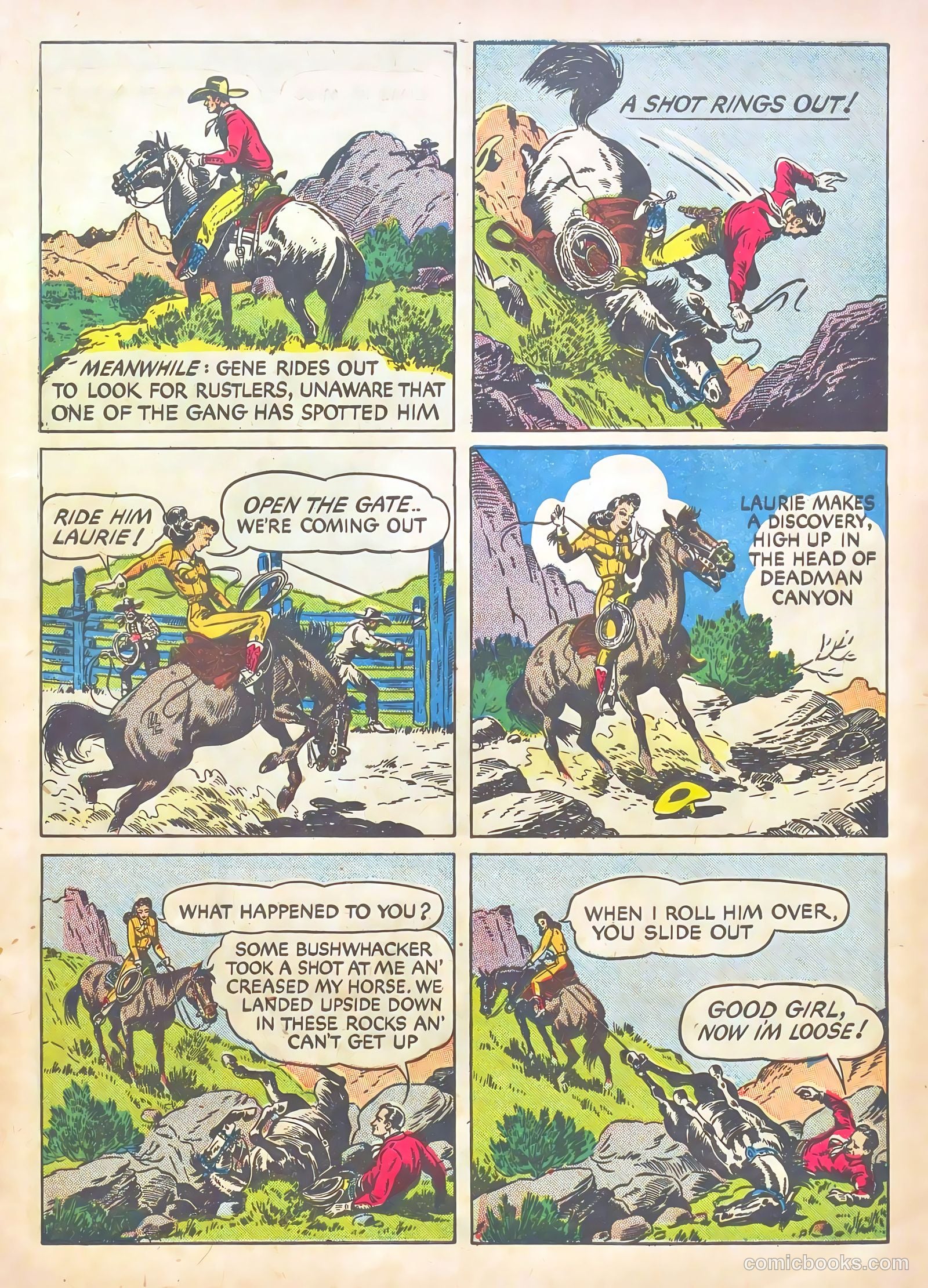 Gene Autry #2 (1950) — page 13 of 68