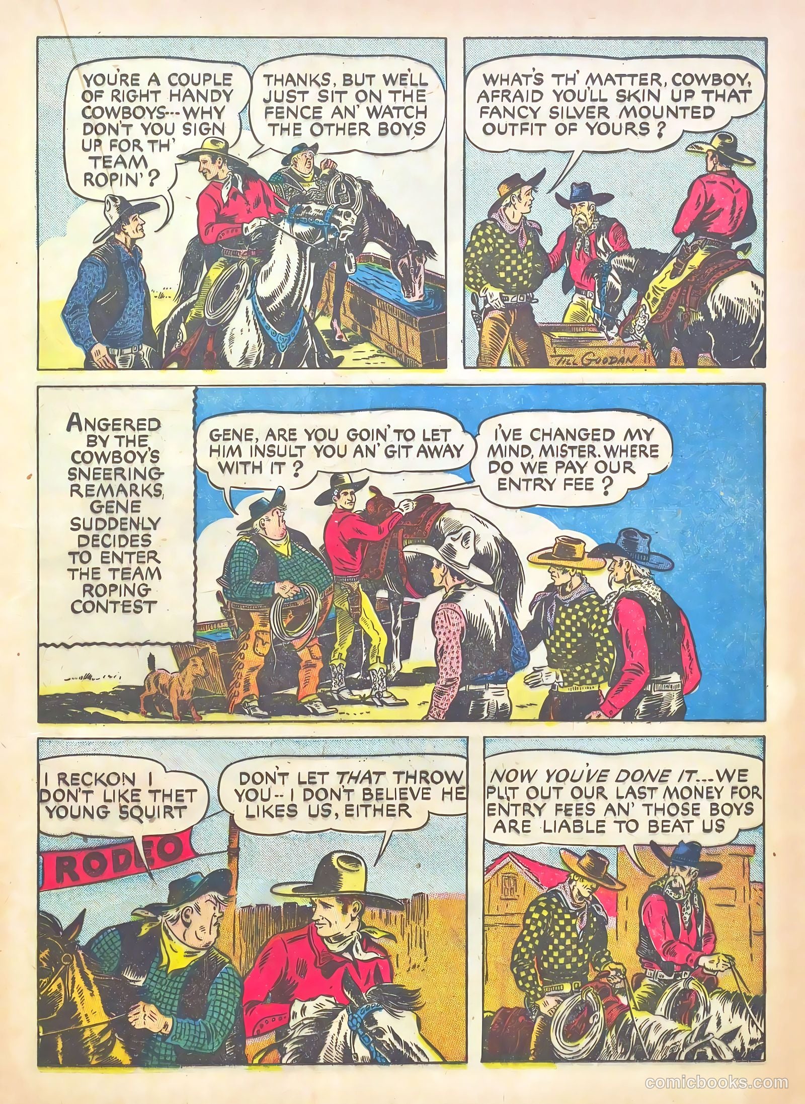 Gene Autry #2 (1950) — page 31 of 68