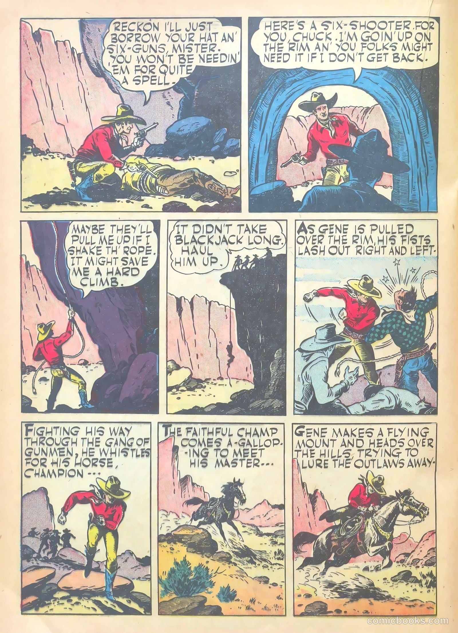 Gene Autry #3 (1942) — page 36 of 68