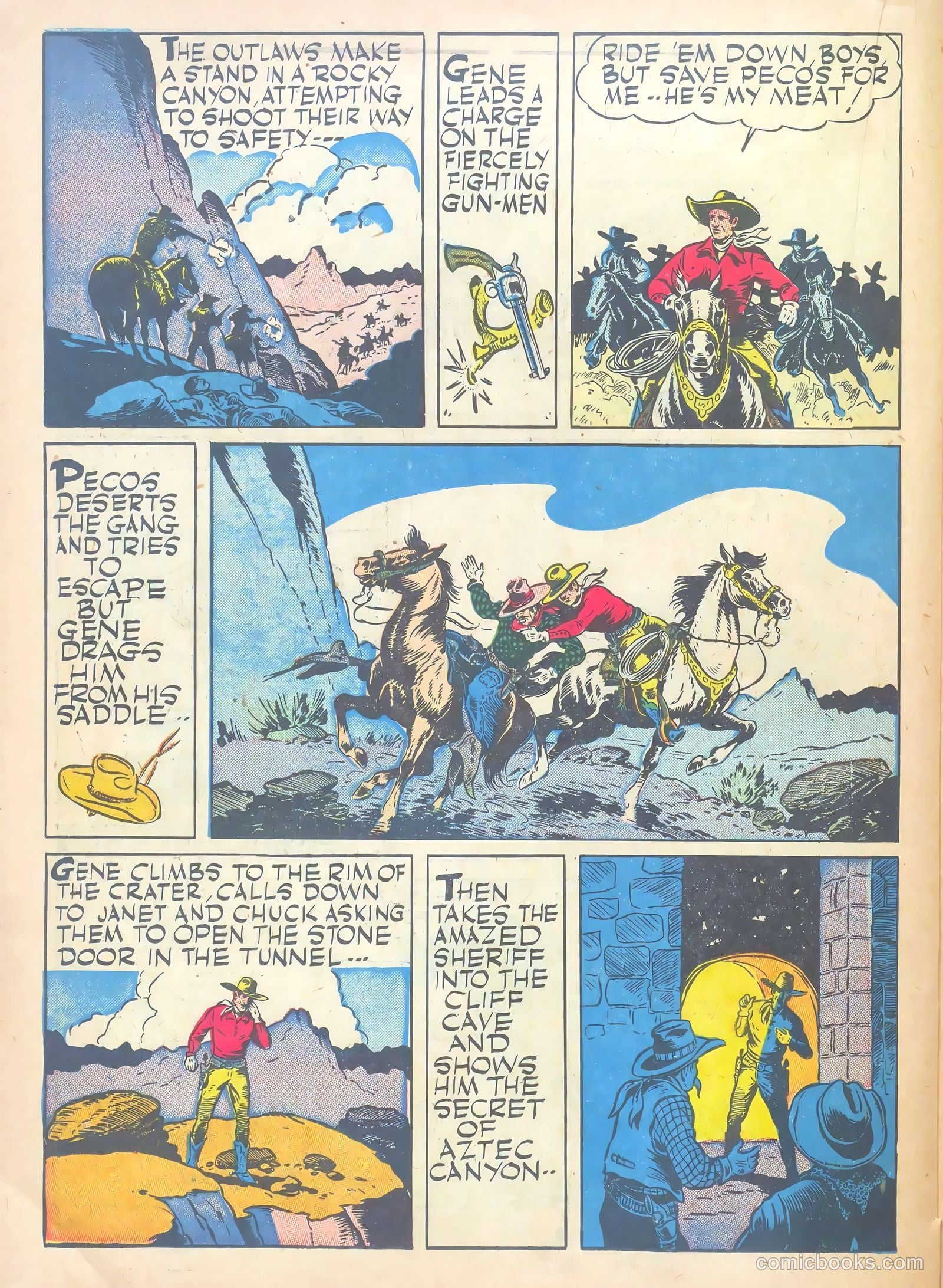 Gene Autry #3 (1942) — page 42 of 68