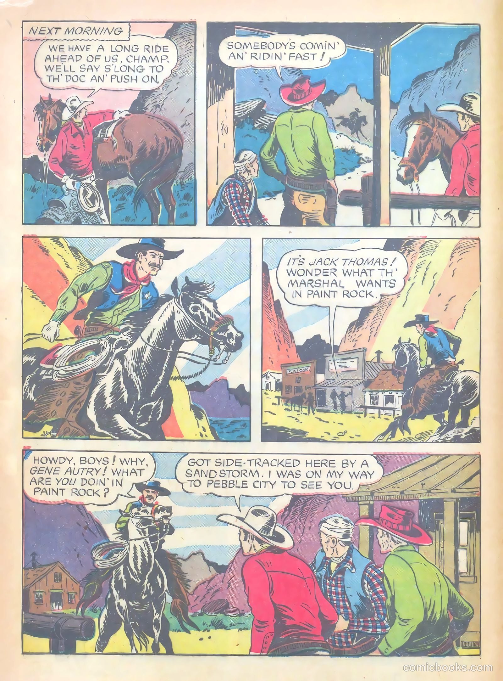 Gene Autry #5 (1943) — page 12 of 68