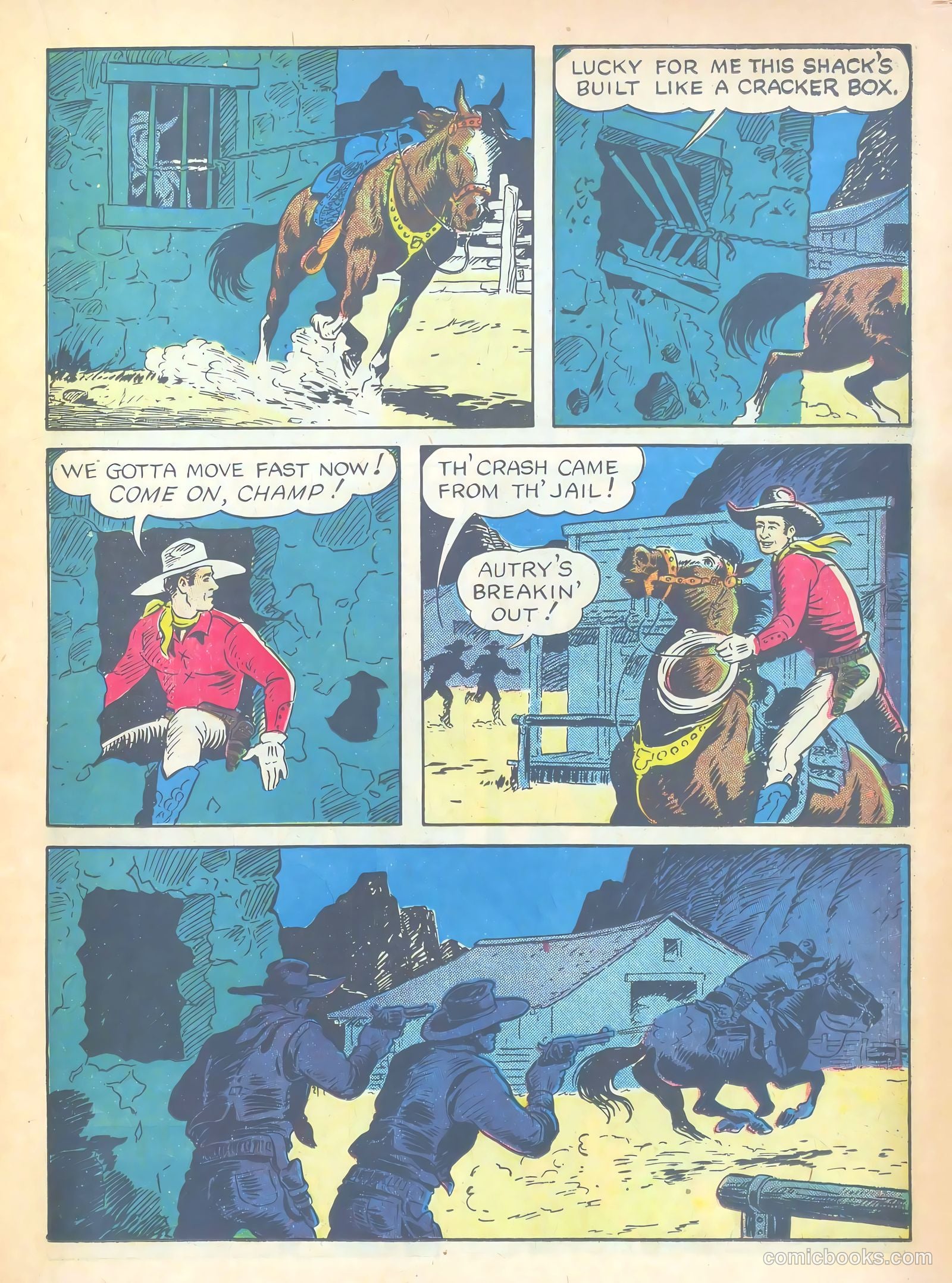 Gene Autry #5 (1943) — page 21 of 68