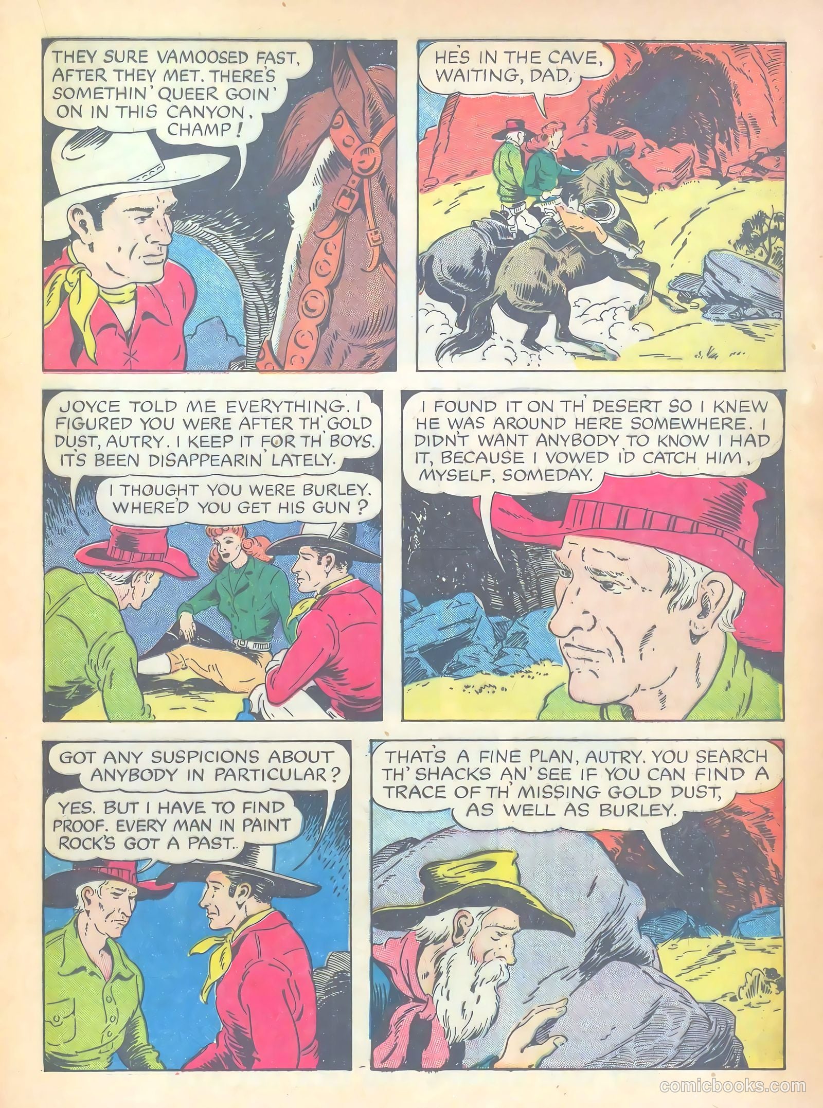 Gene Autry #5 (1943) — page 25 of 68