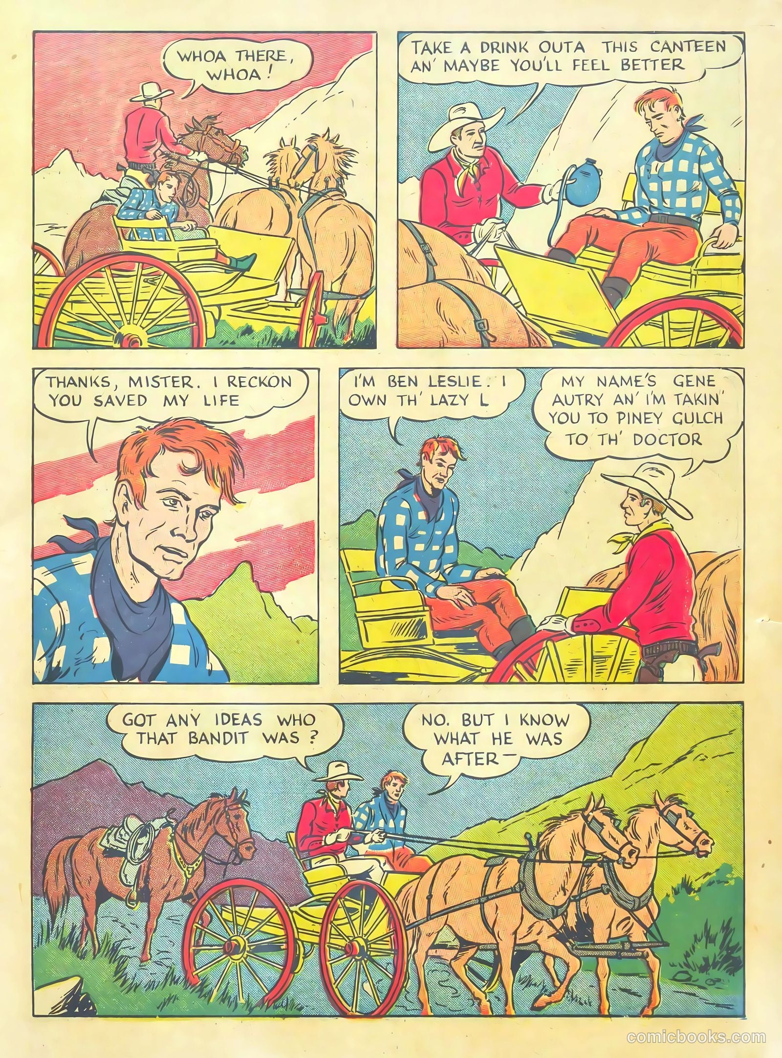 Gene Autry #6 (1943) — page 5 of 68