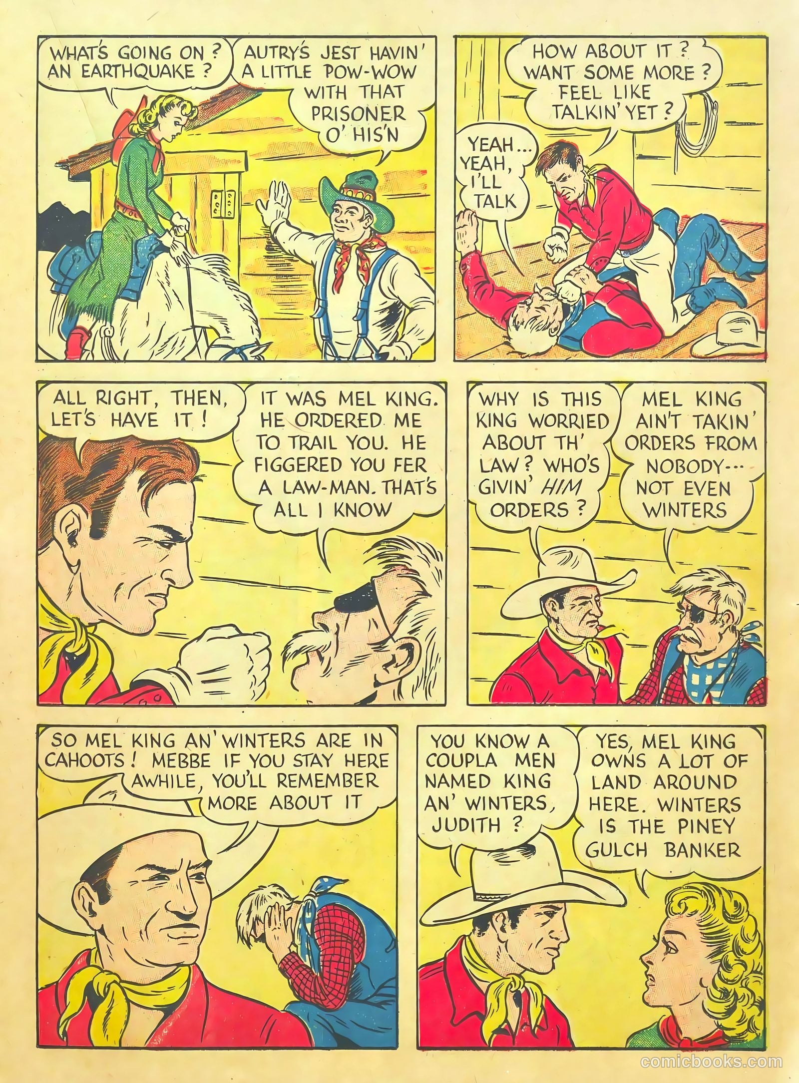 Gene Autry #6 (1943) — page 21 of 68
