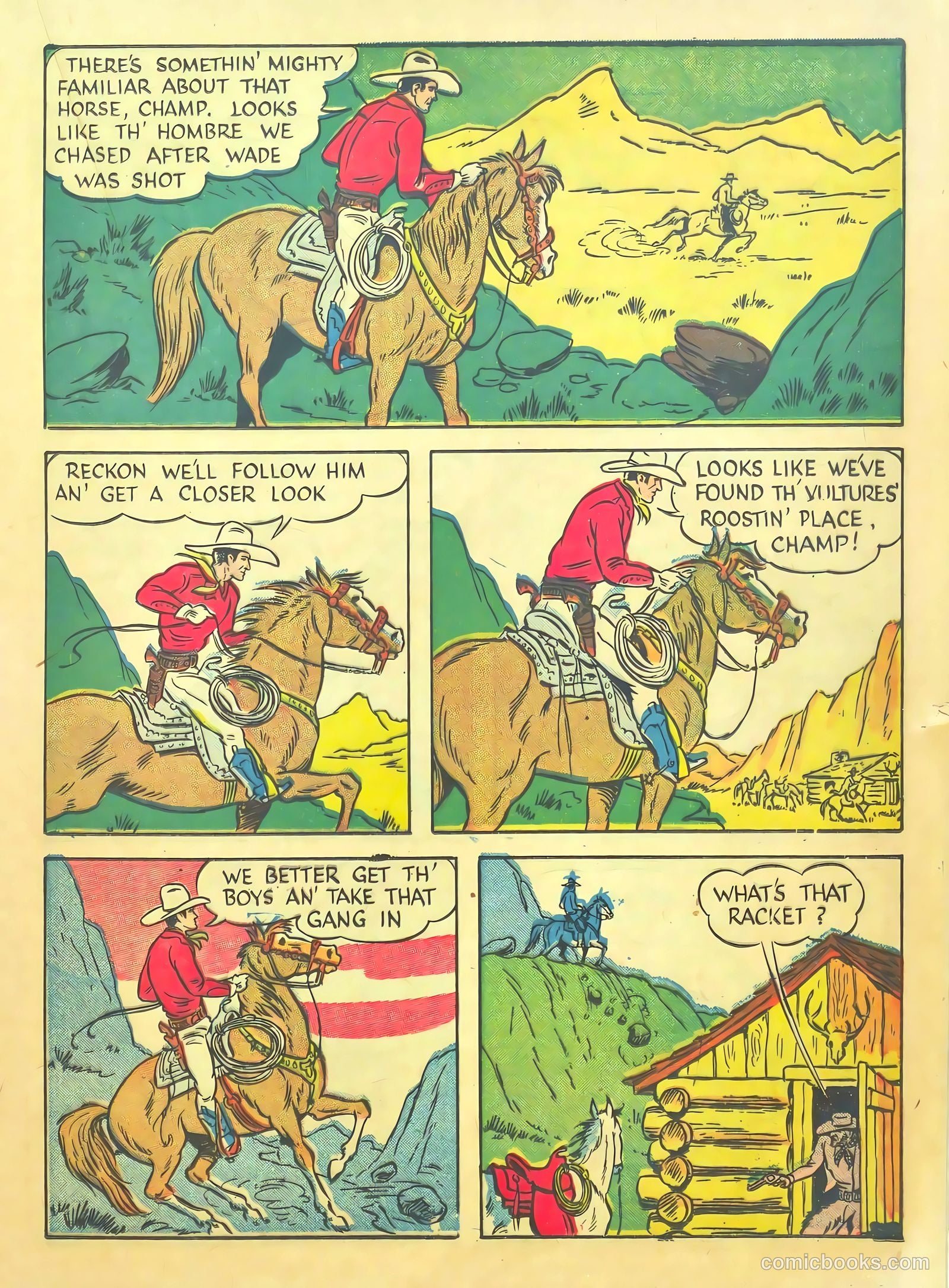 Gene Autry #6 (1943) — page 23 of 68