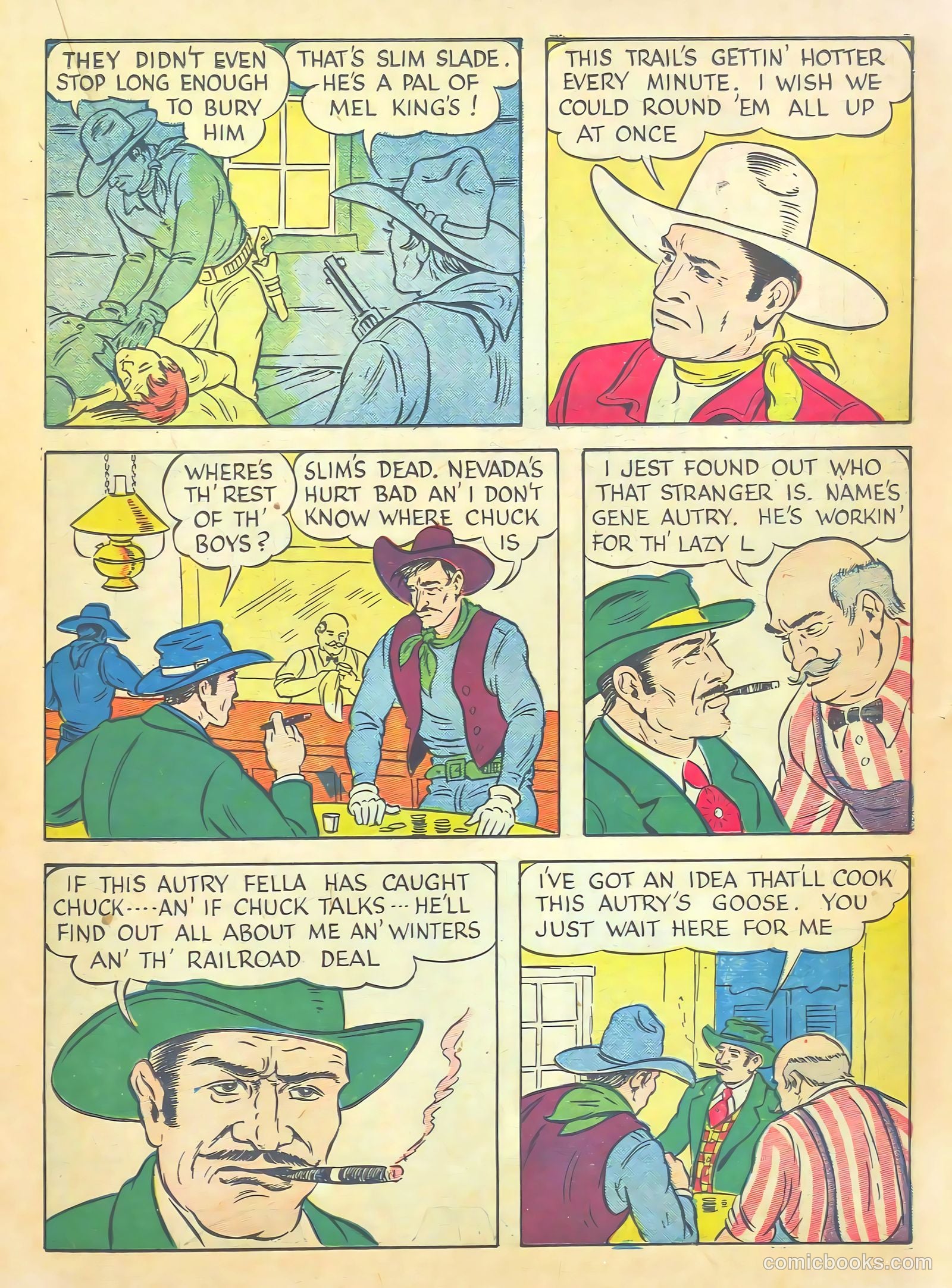 Gene Autry #6 (1943) — page 27 of 68