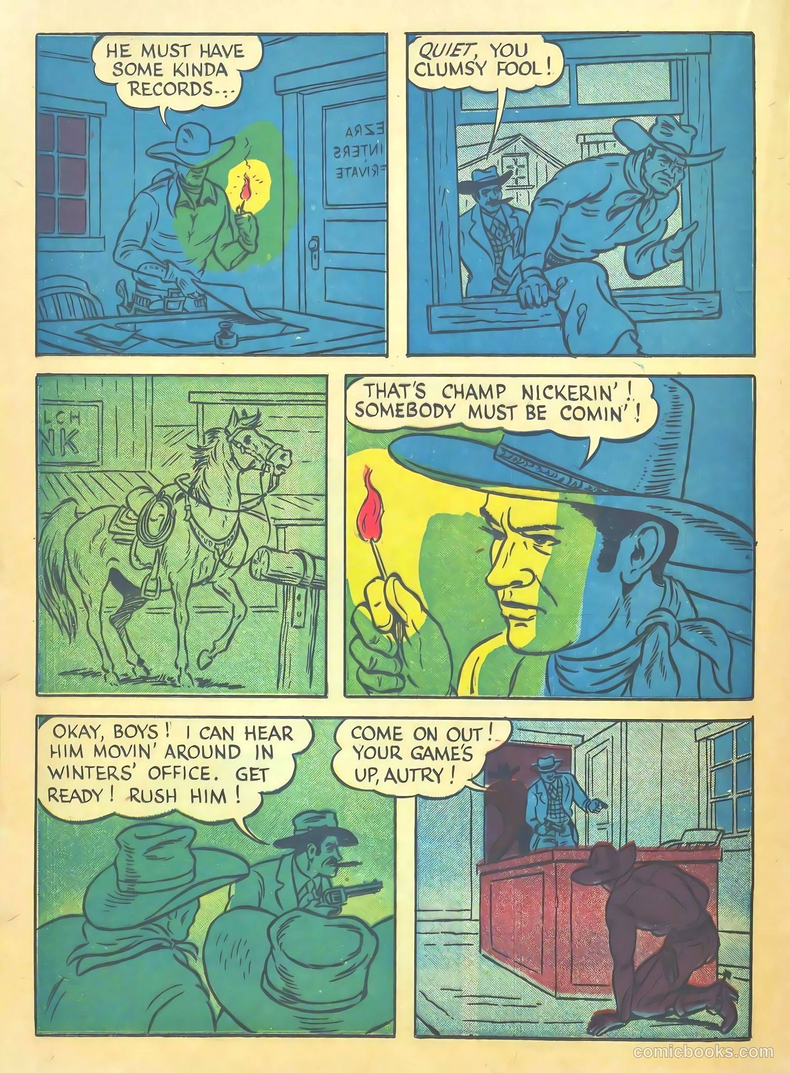 Gene Autry #6 (1943) — page 30 of 68