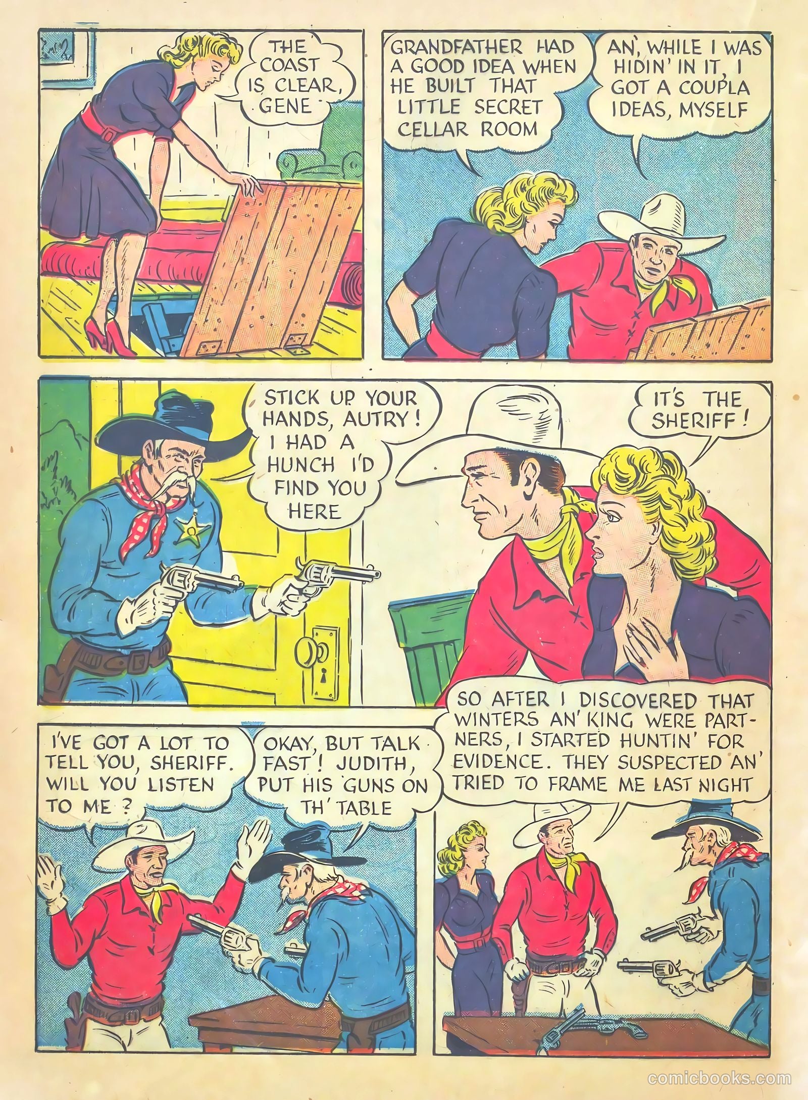 Gene Autry #6 (1943) — page 36 of 68
