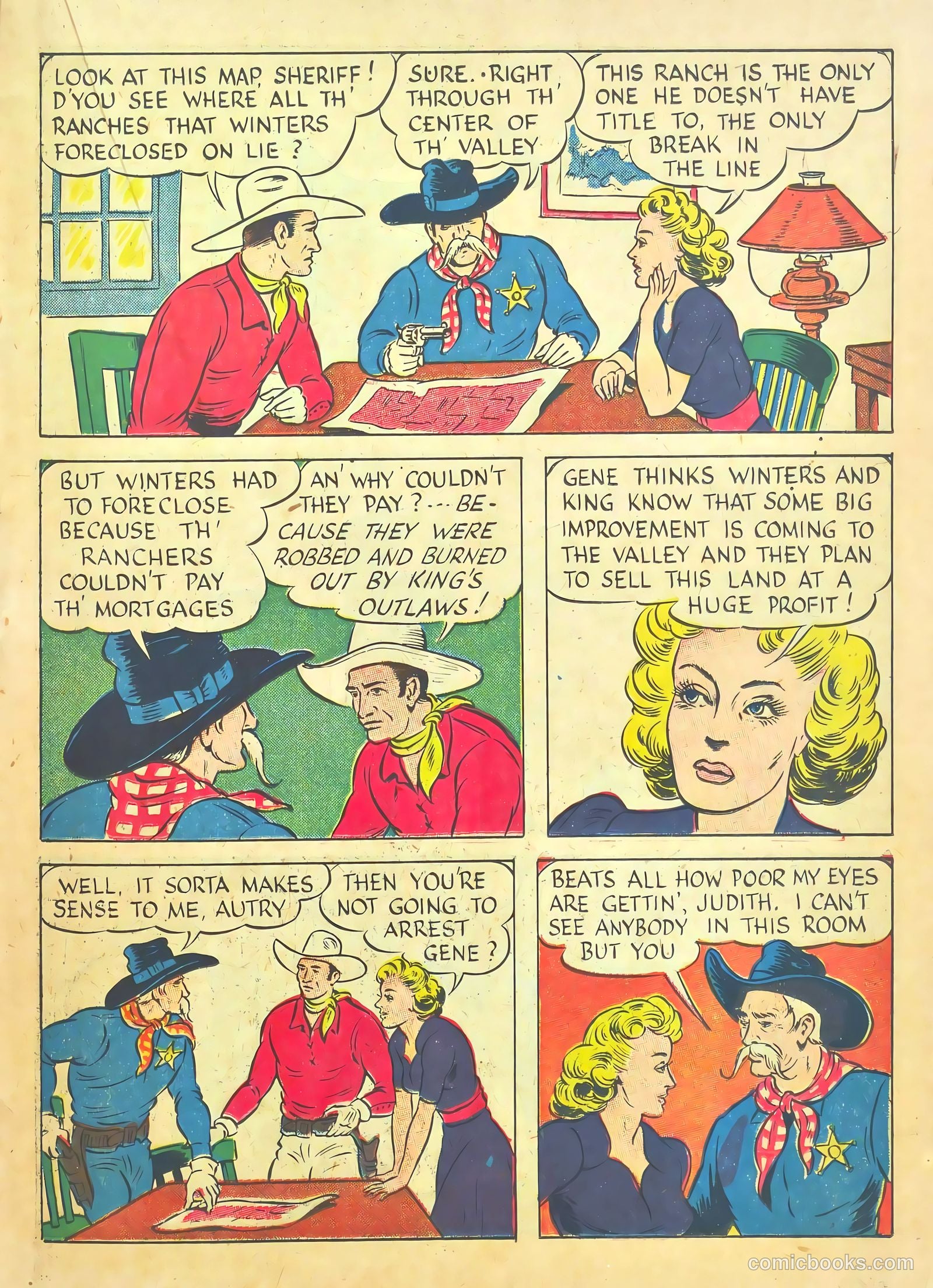 Gene Autry #6 (1943) — page 37 of 68