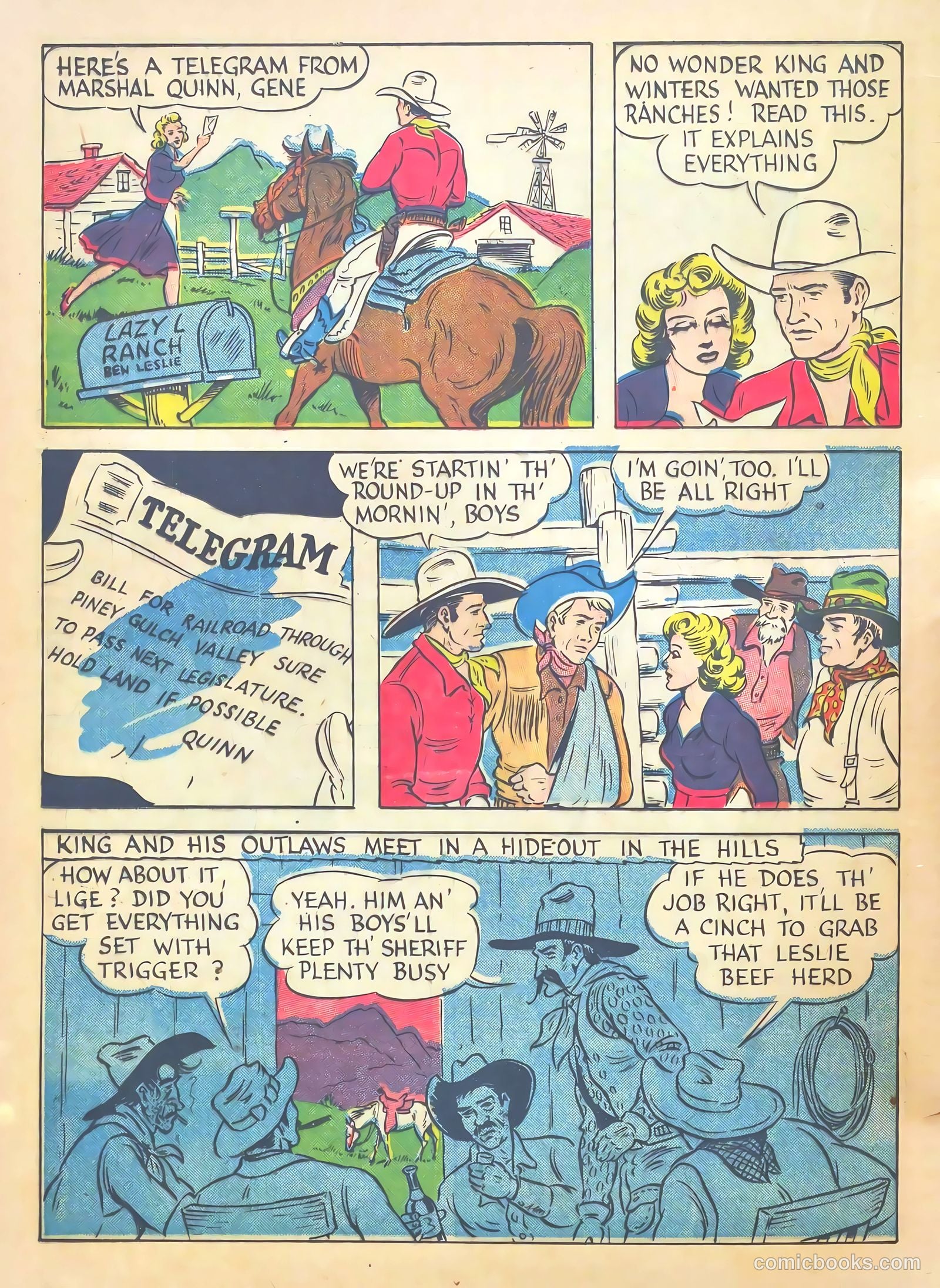 Gene Autry #6 (1943) — page 44 of 68