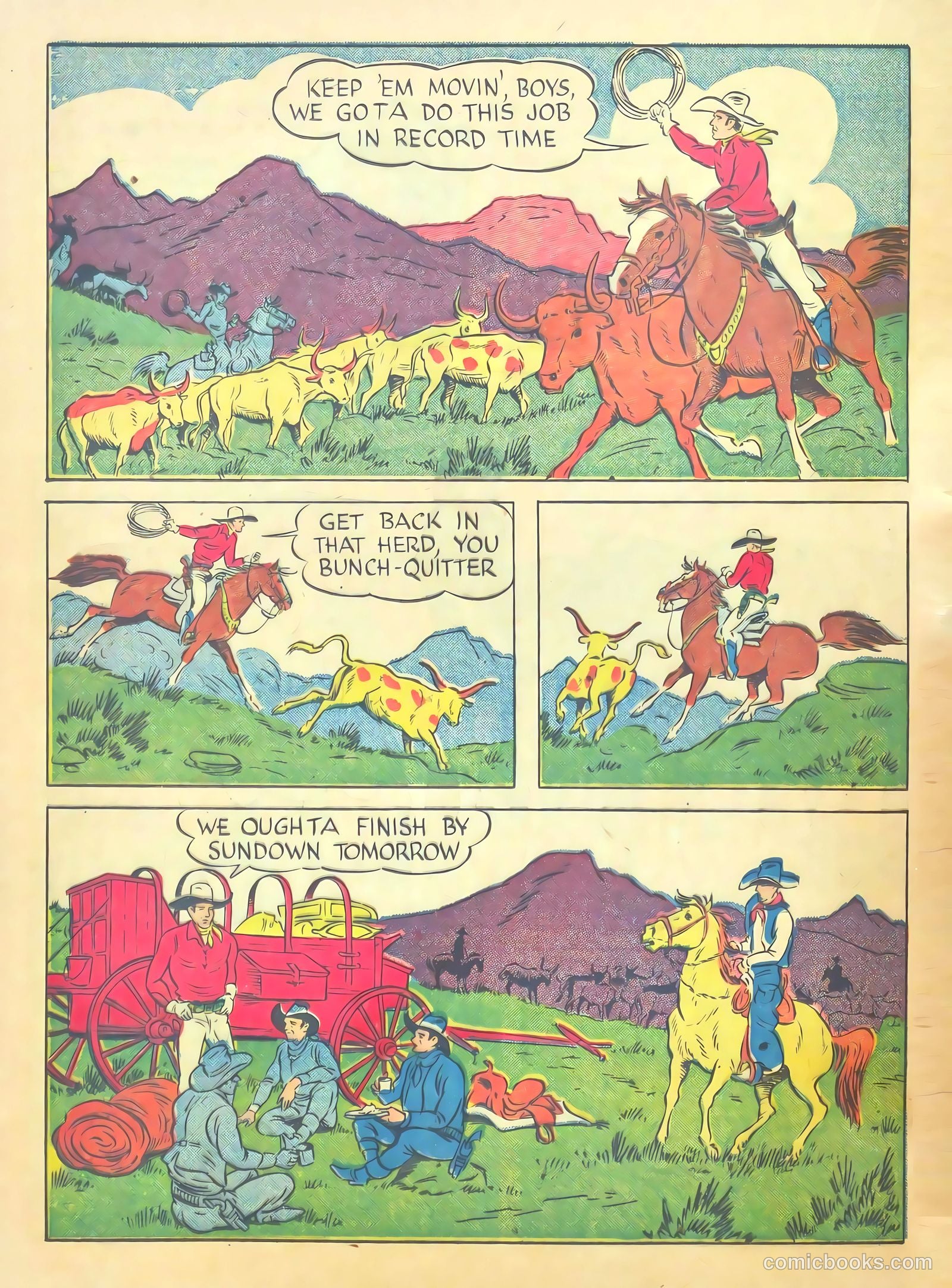 Gene Autry #6 (1943) — page 46 of 68