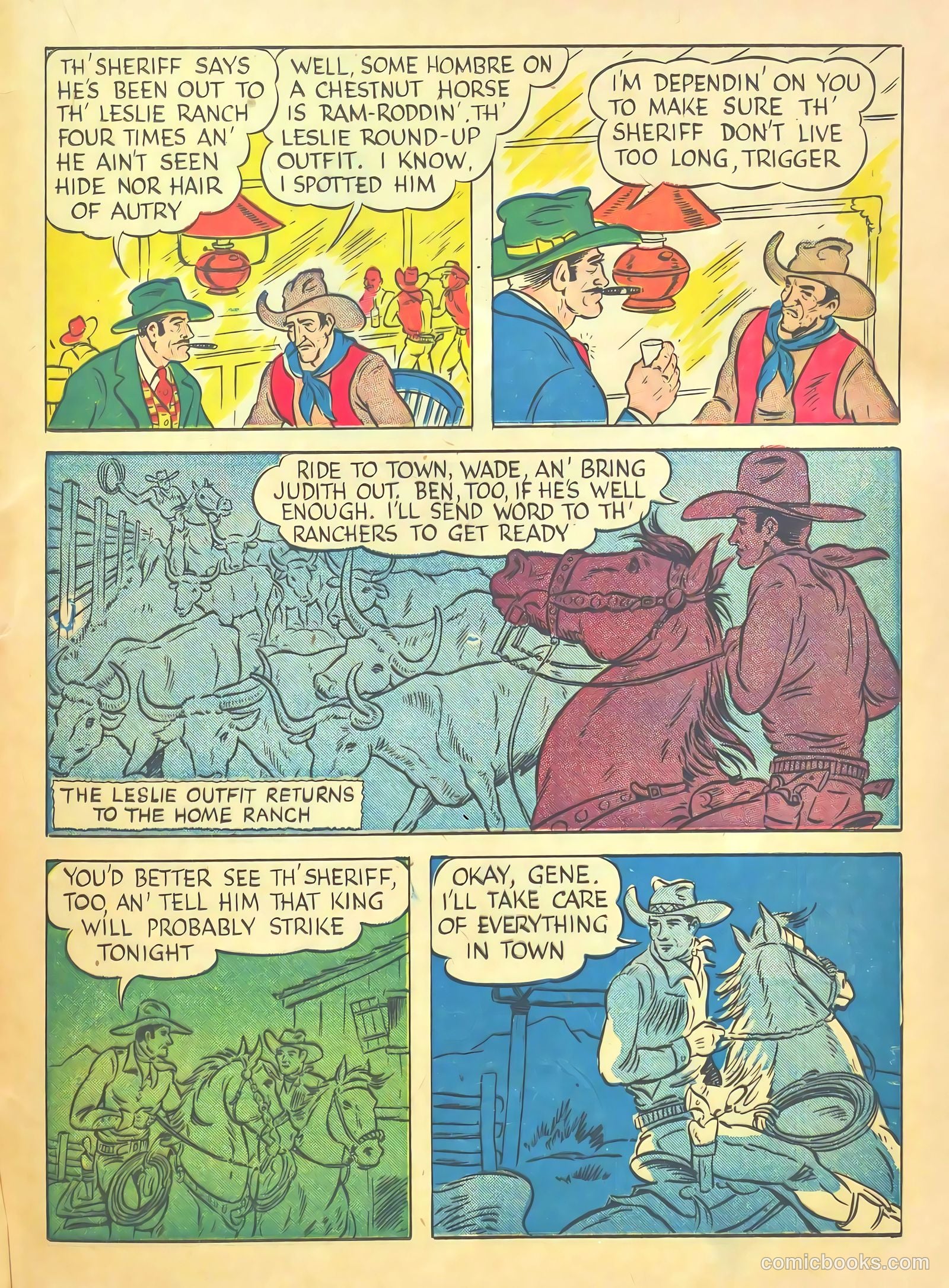 Gene Autry #6 (1943) — page 47 of 68