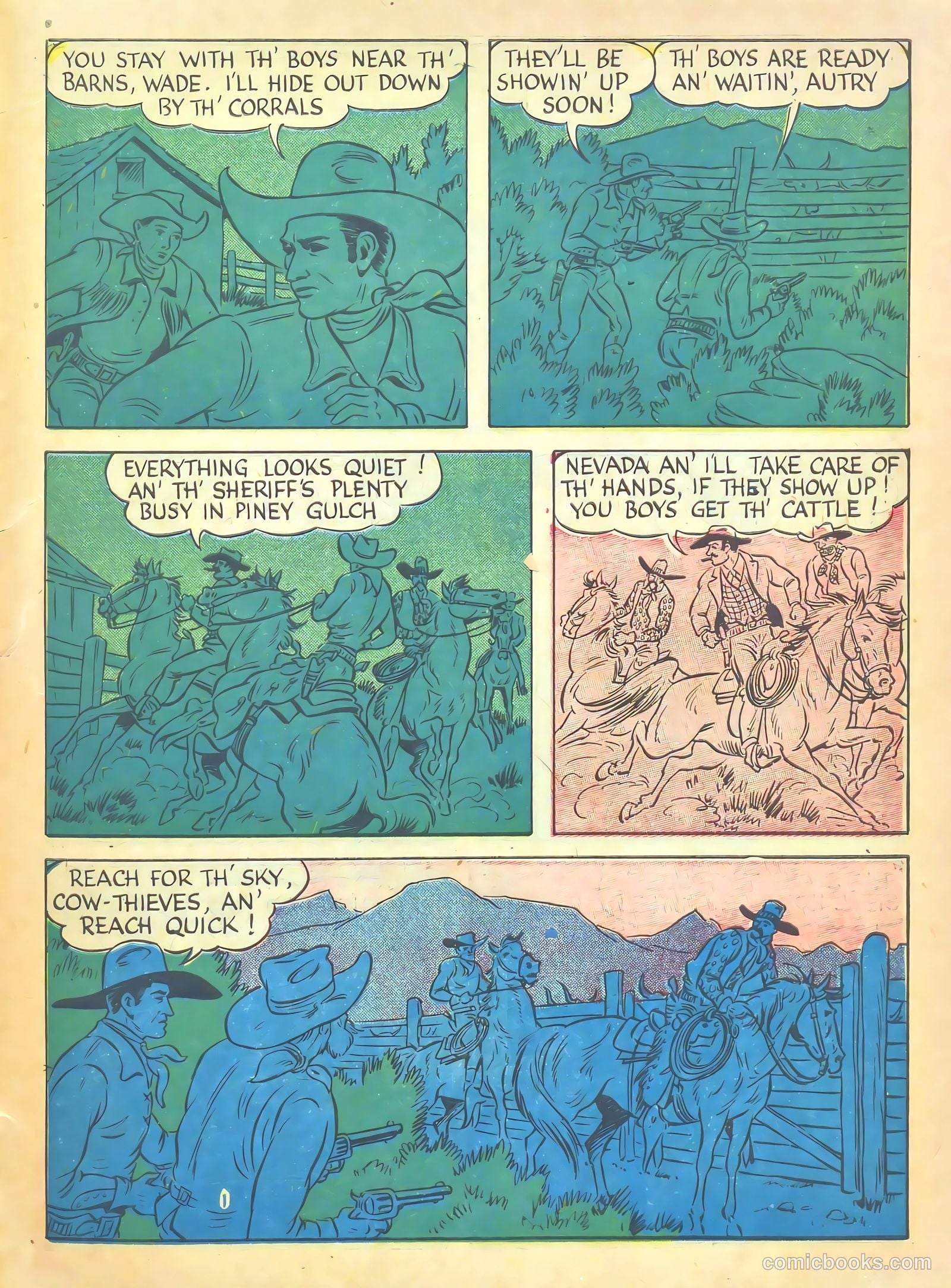 Gene Autry #6 (1943) — page 51 of 68