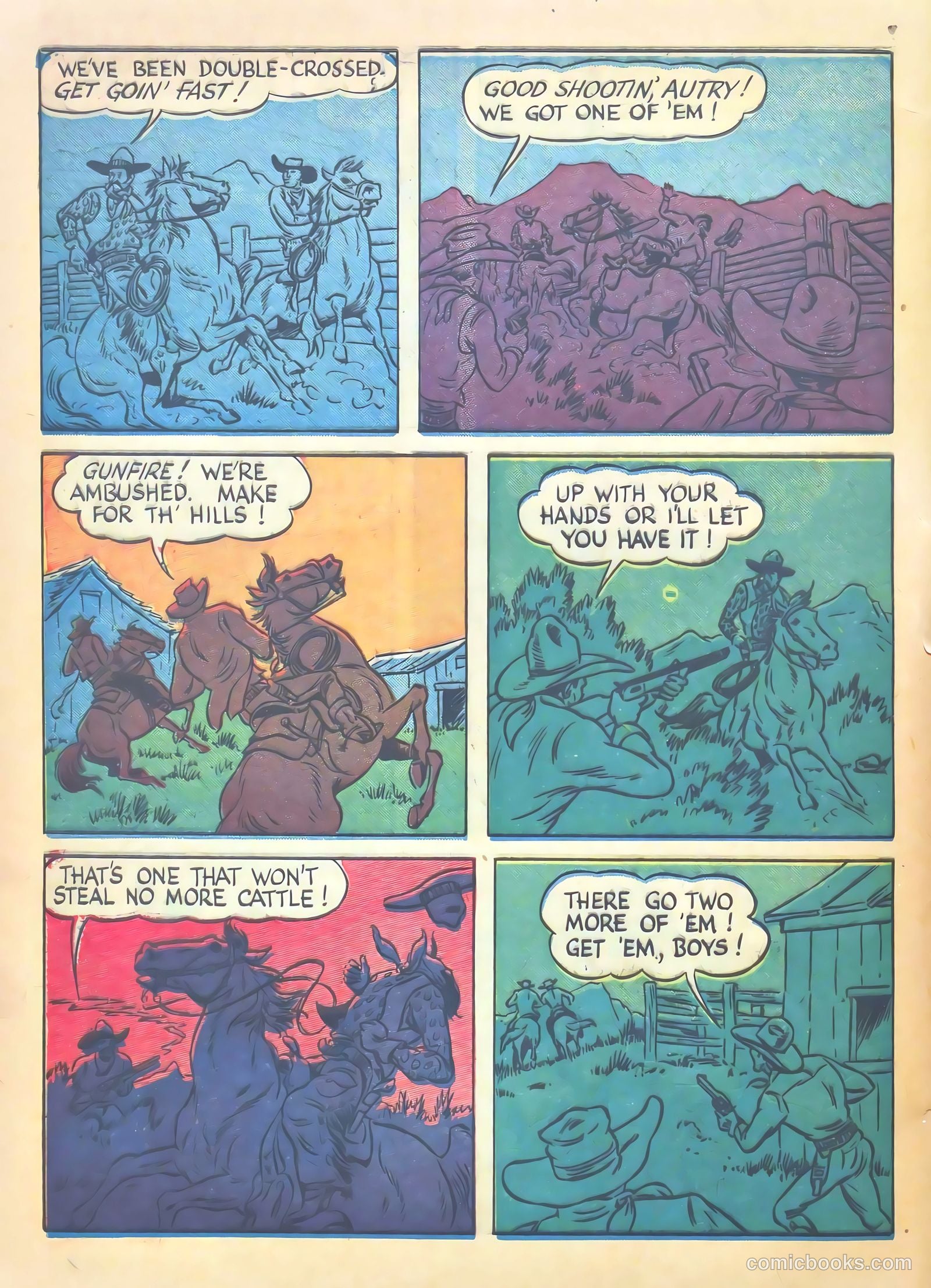 Gene Autry #6 (1943) — page 52 of 68
