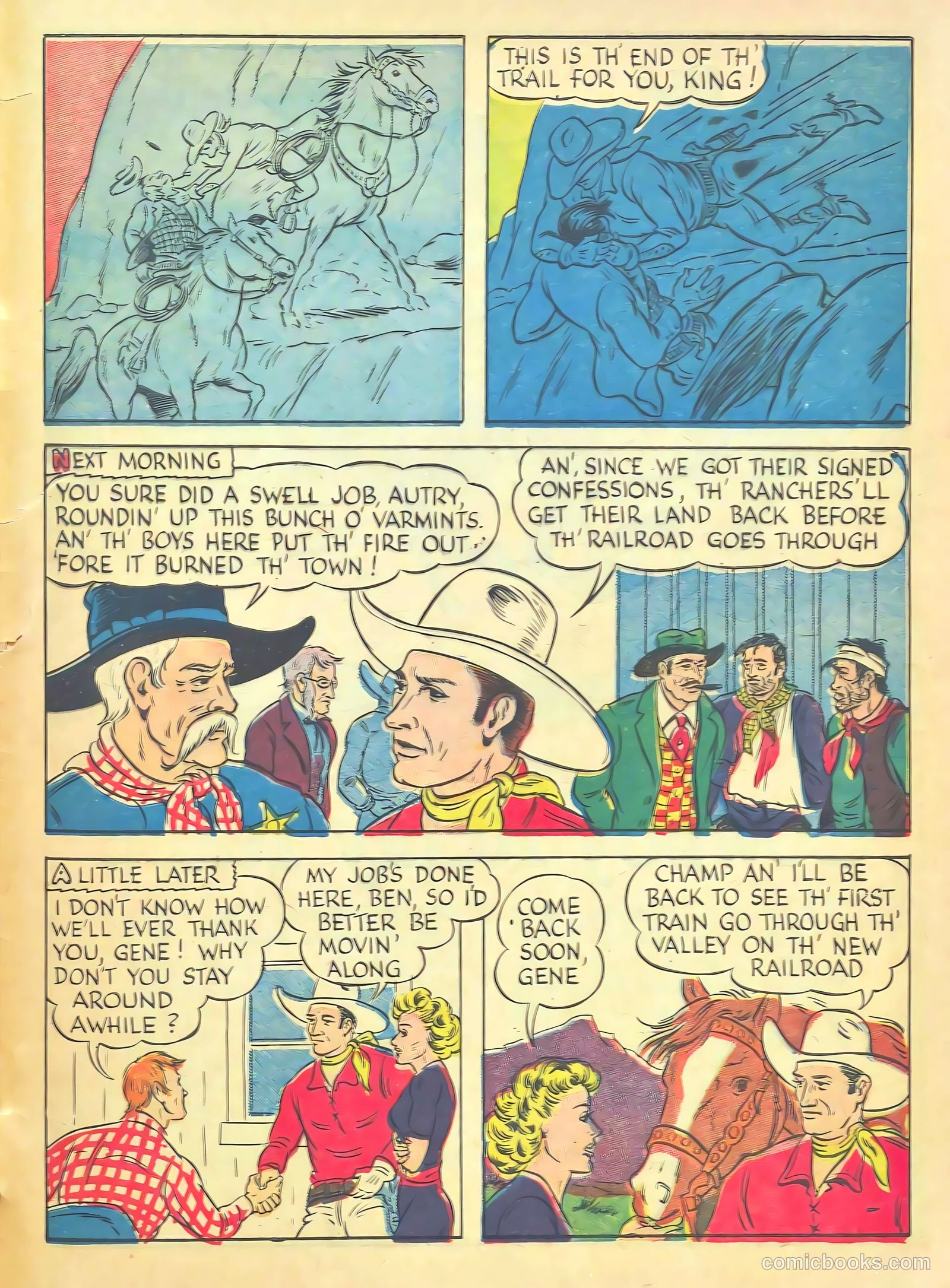 Gene Autry #6 (1943) — page 55 of 68