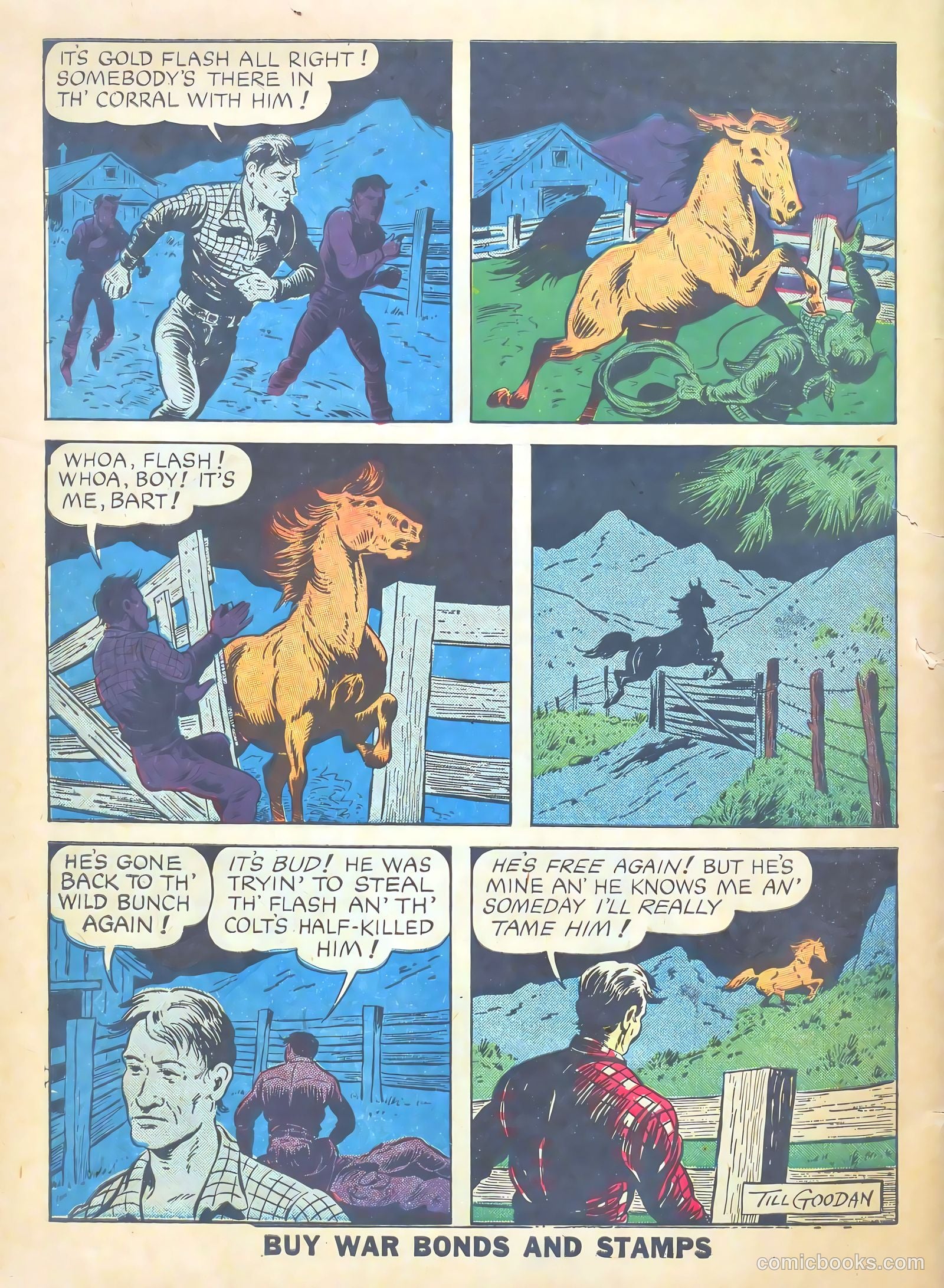 Gene Autry #6 (1943) — page 66 of 68