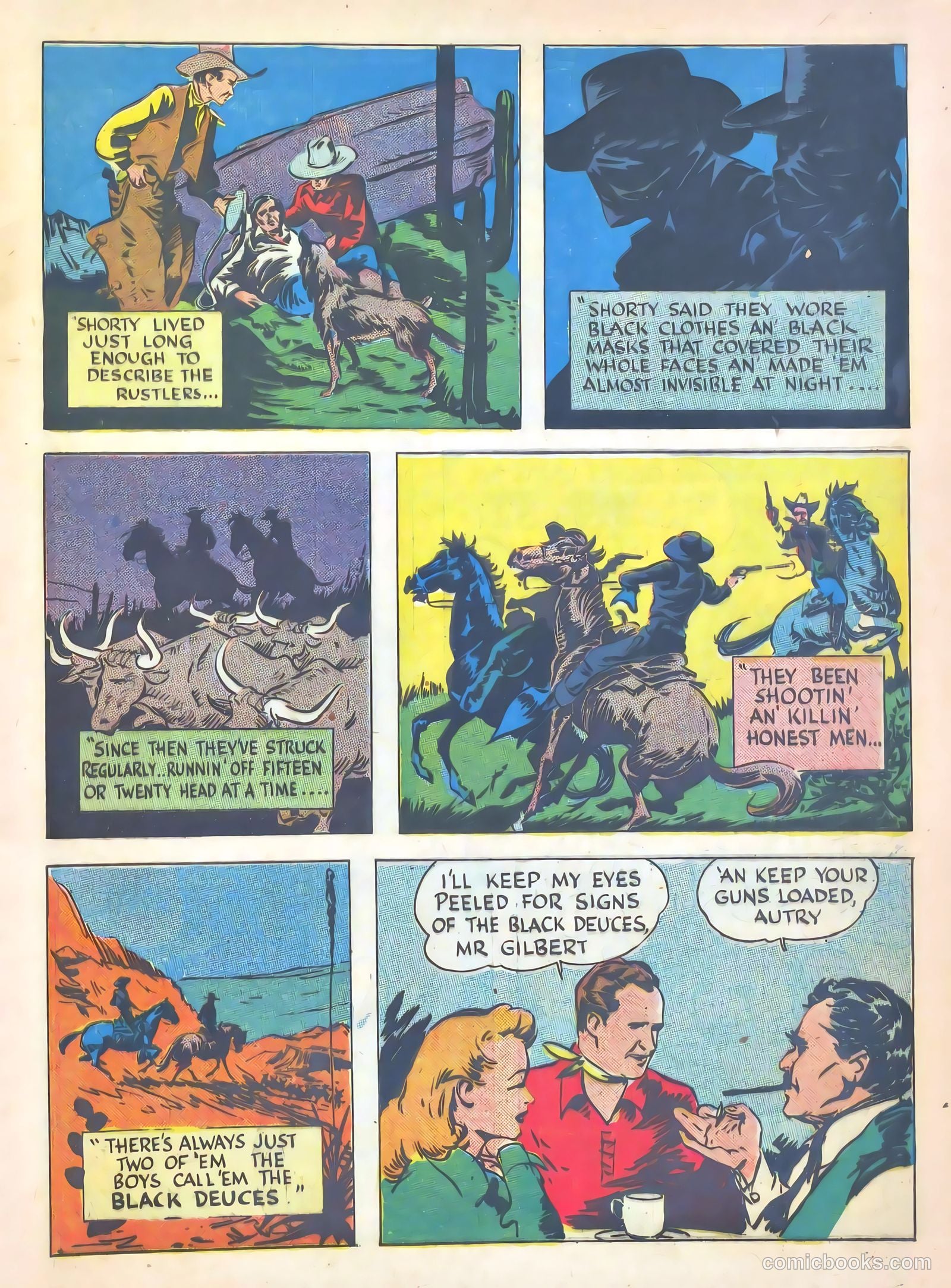 Gene Autry #7 (1943) — page 9 of 68