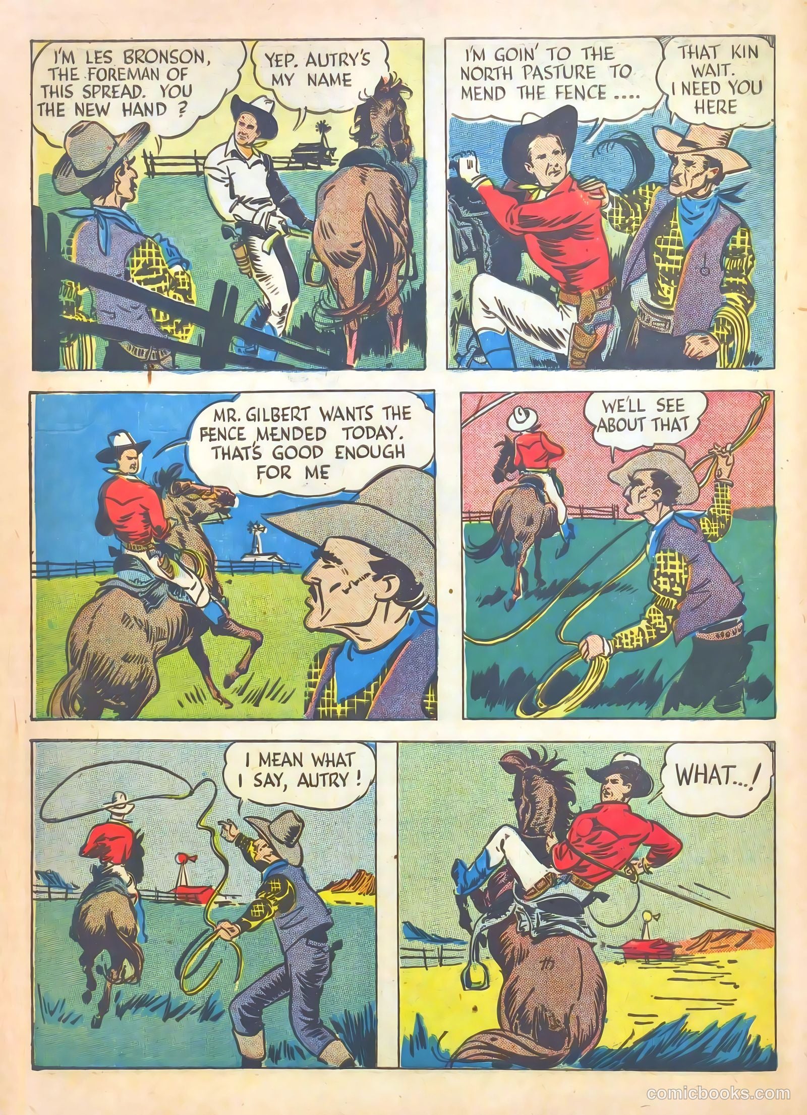 Gene Autry #7 (1943) — page 10 of 68