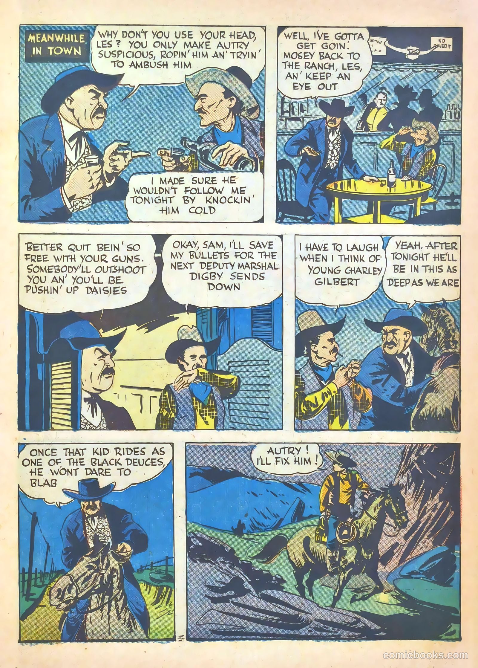 Gene Autry #7 (1943) — page 19 of 68