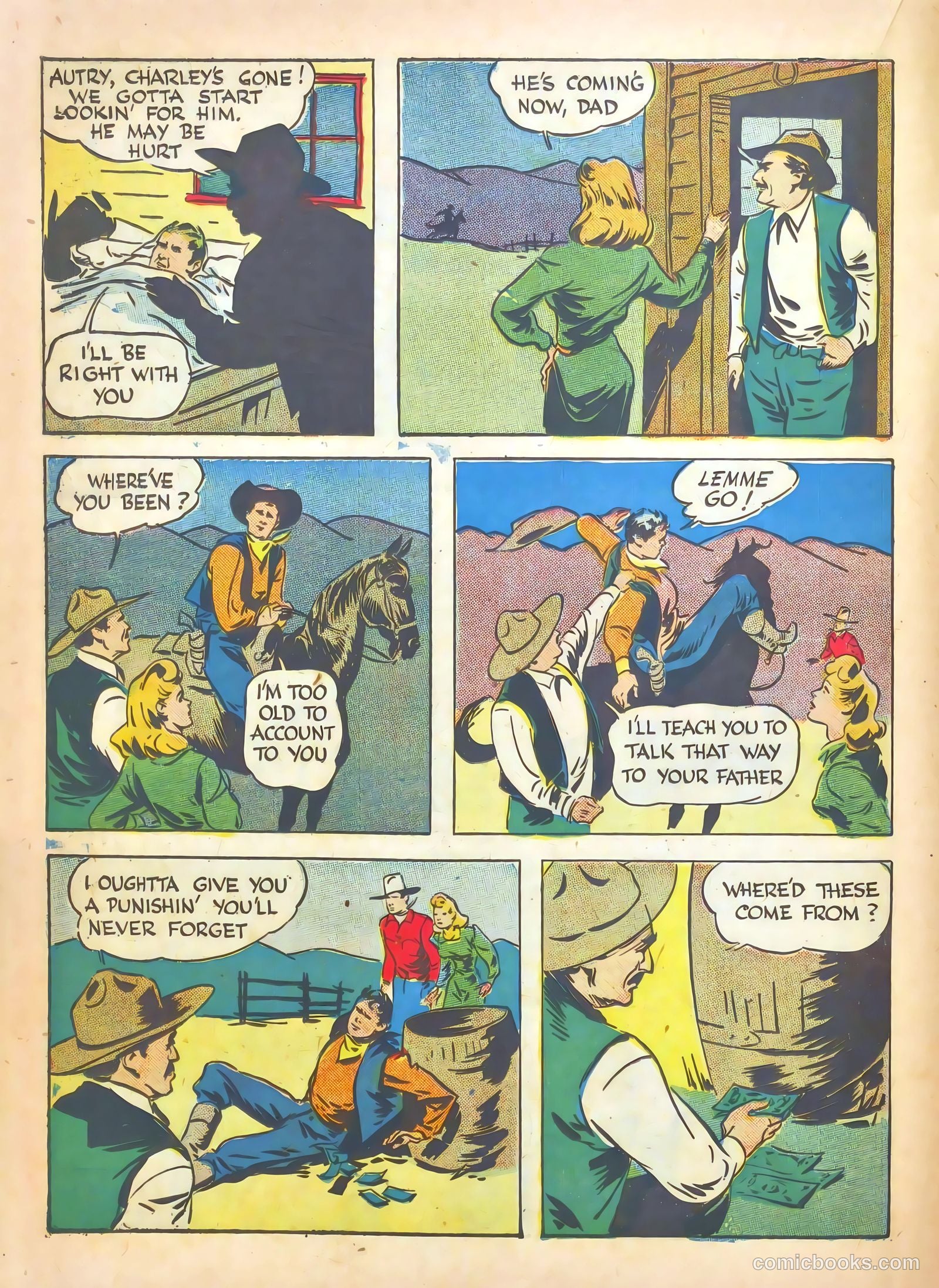 Gene Autry #7 (1943) — page 26 of 68