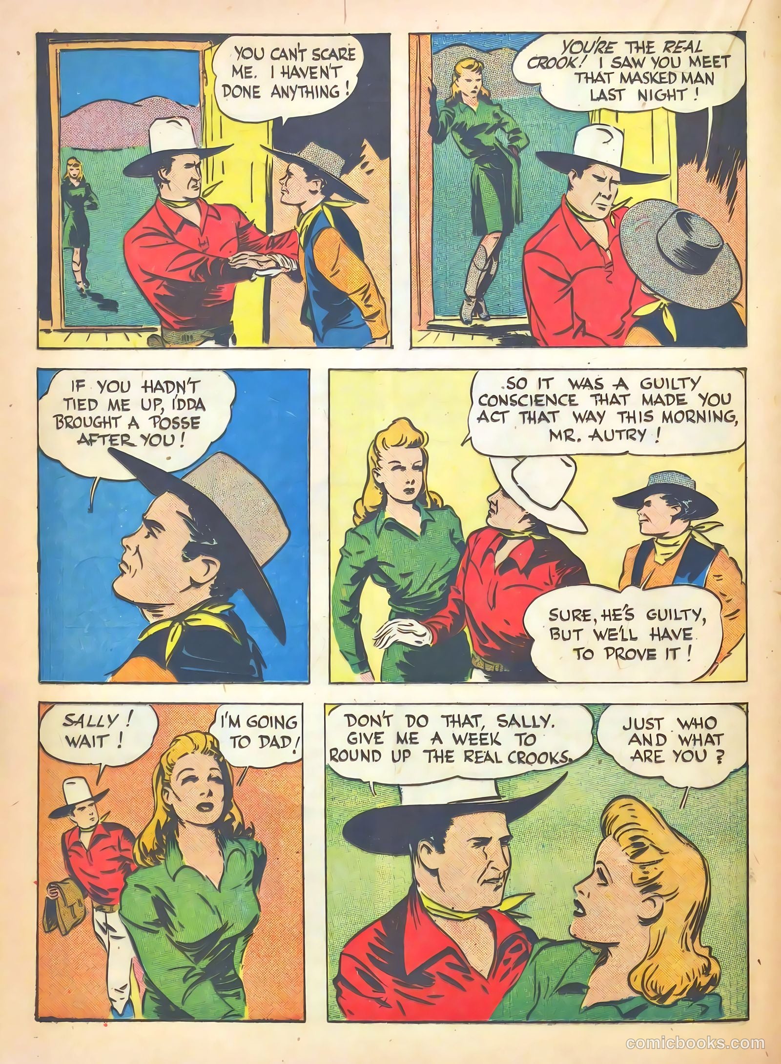 Gene Autry #7 (1943) — page 30 of 68