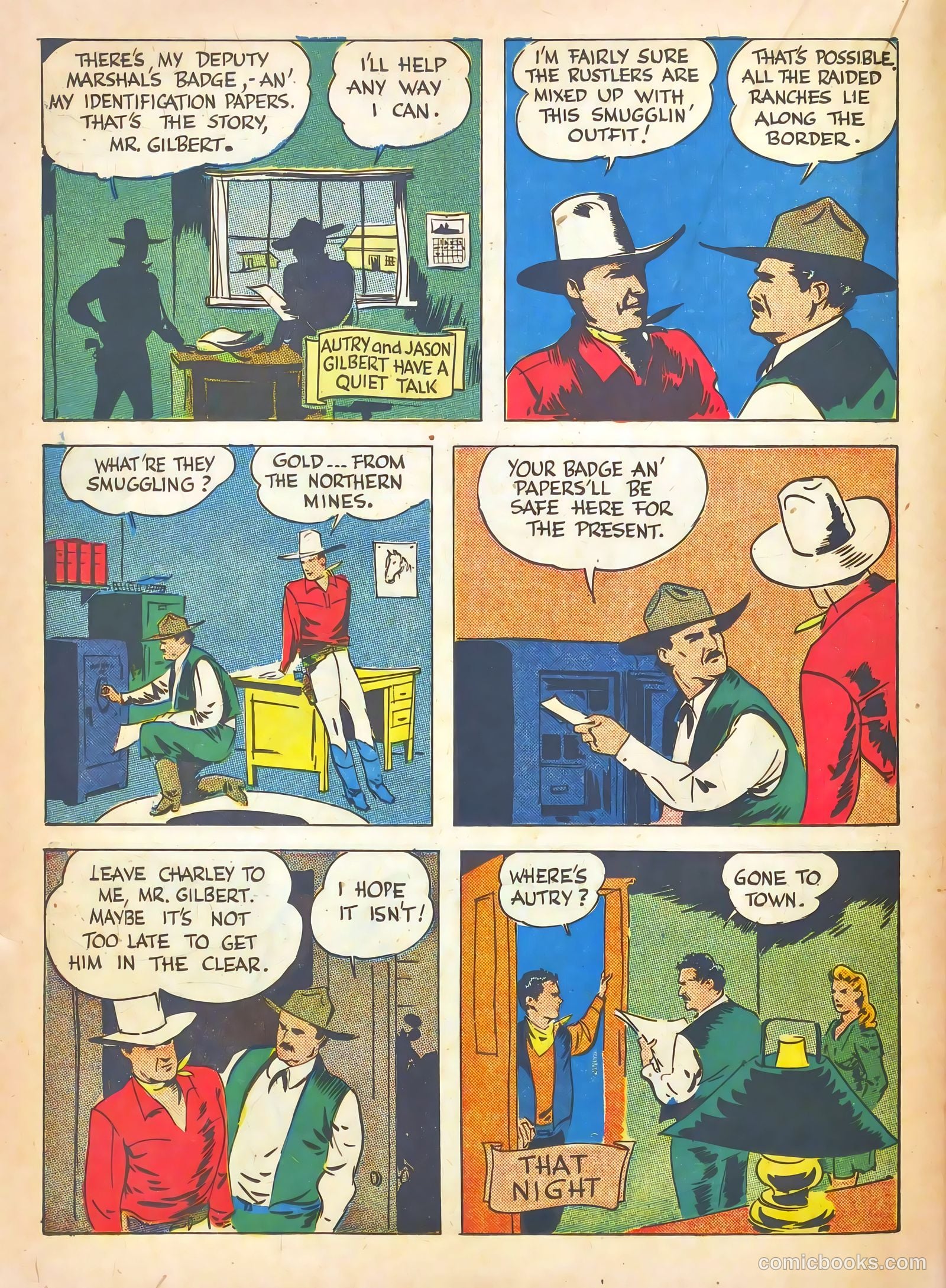 Gene Autry #7 (1943) — page 32 of 68