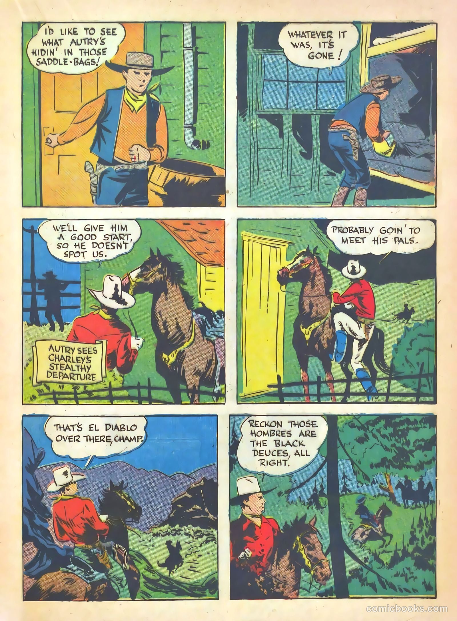 Gene Autry #7 (1943) — page 33 of 68