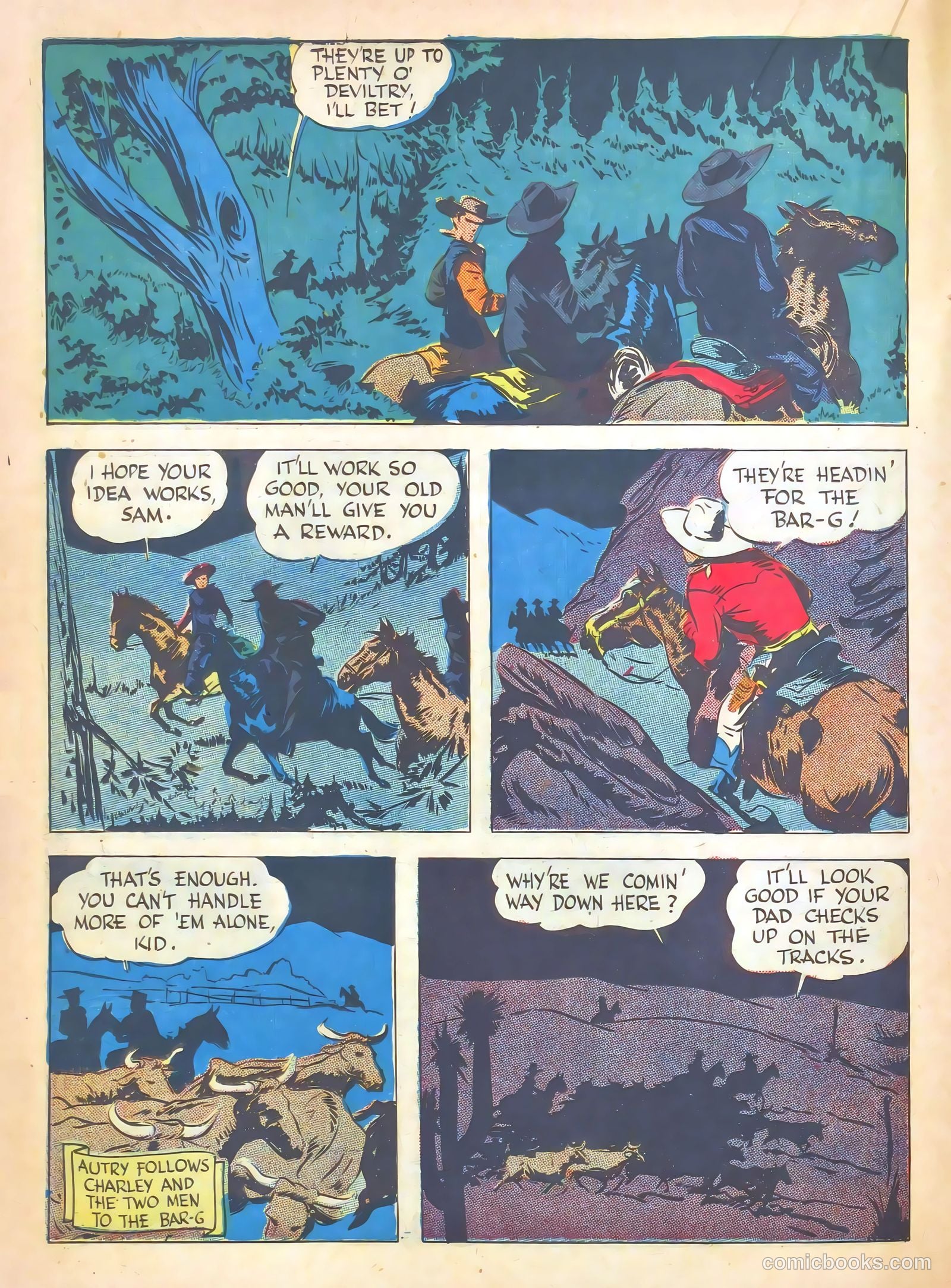 Gene Autry #7 (1943) — page 34 of 68