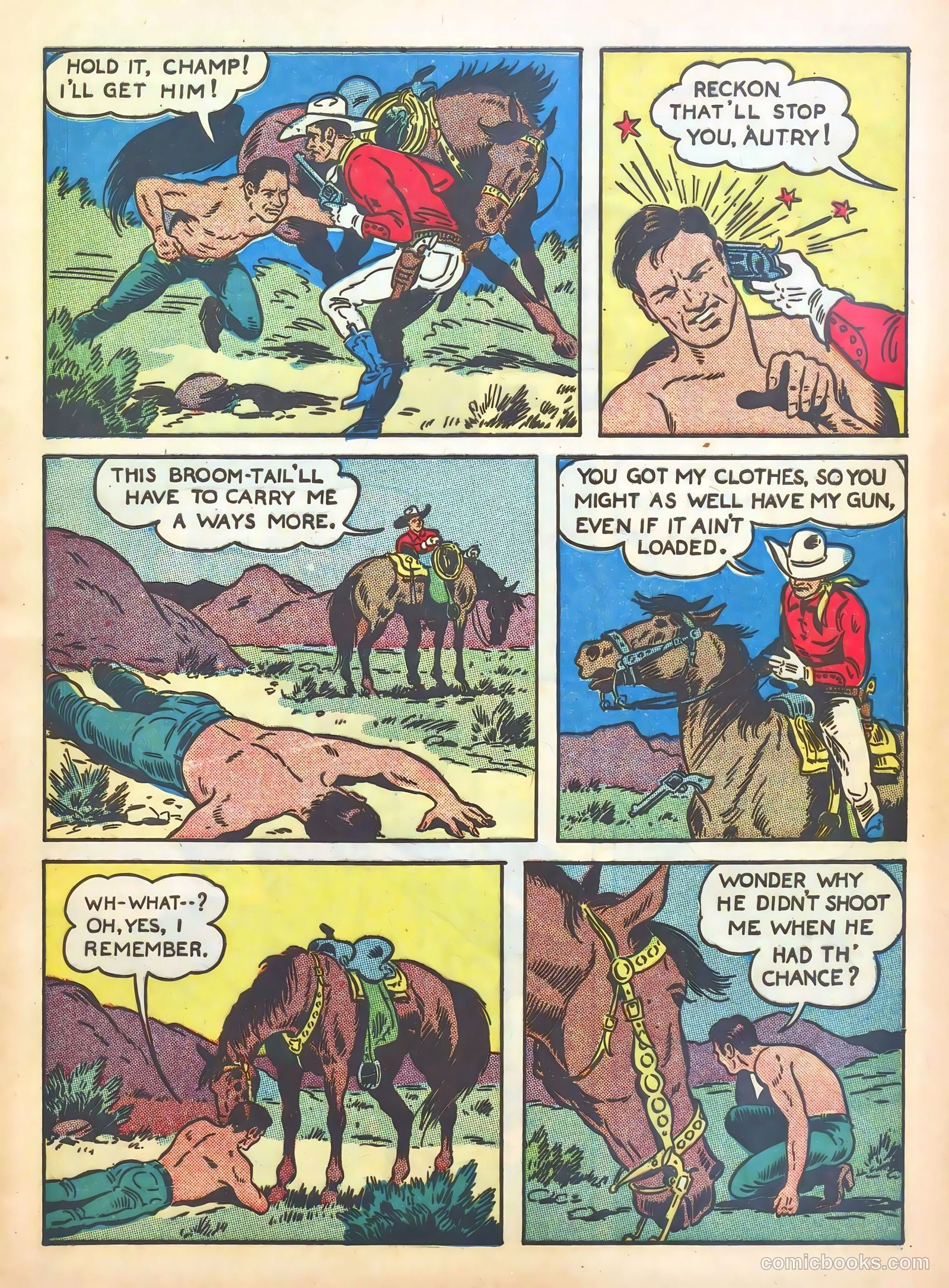 Gene Autry #8 (1943) — page 7 of 68