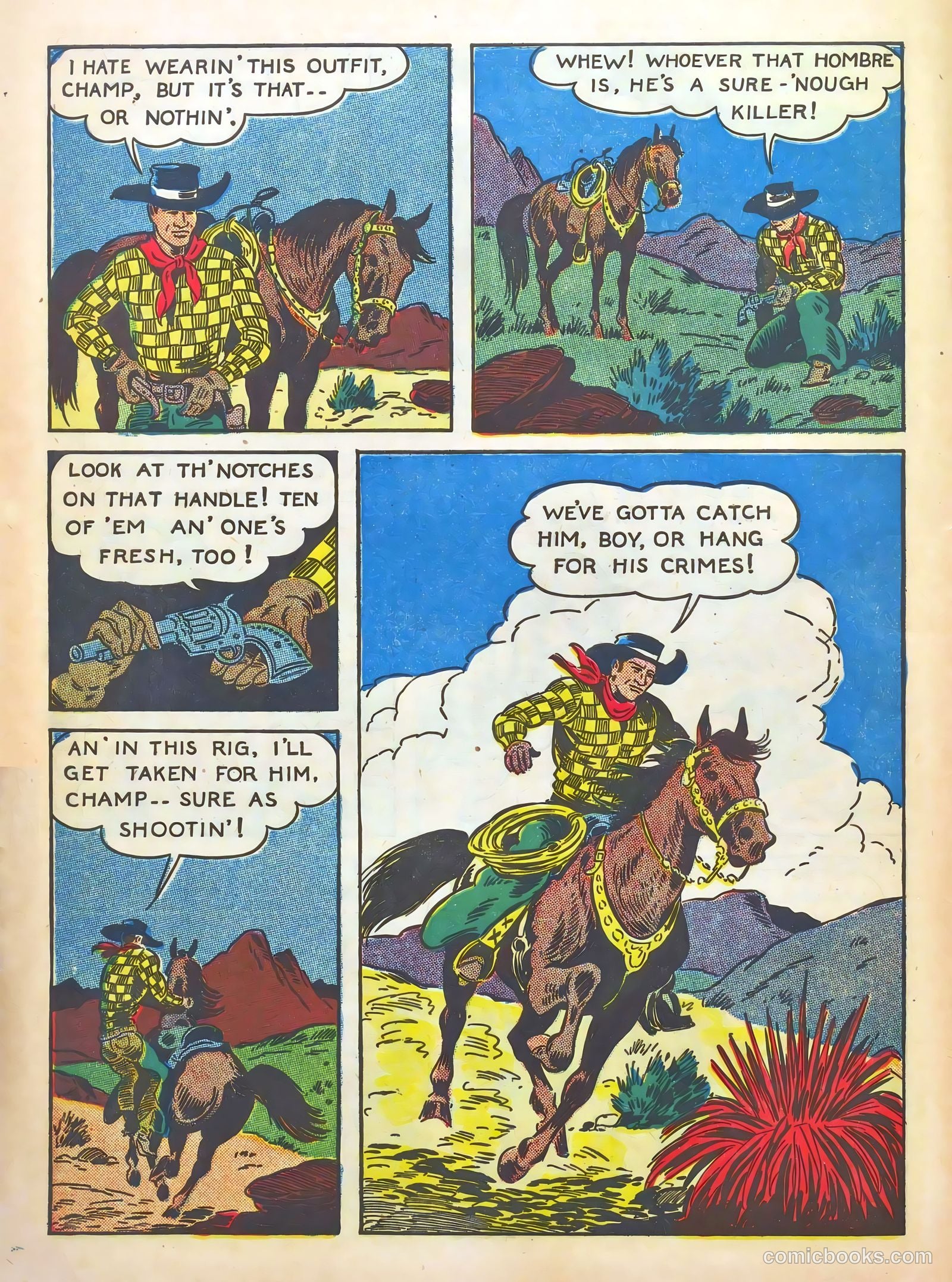 Gene Autry #8 (1943) — page 8 of 68