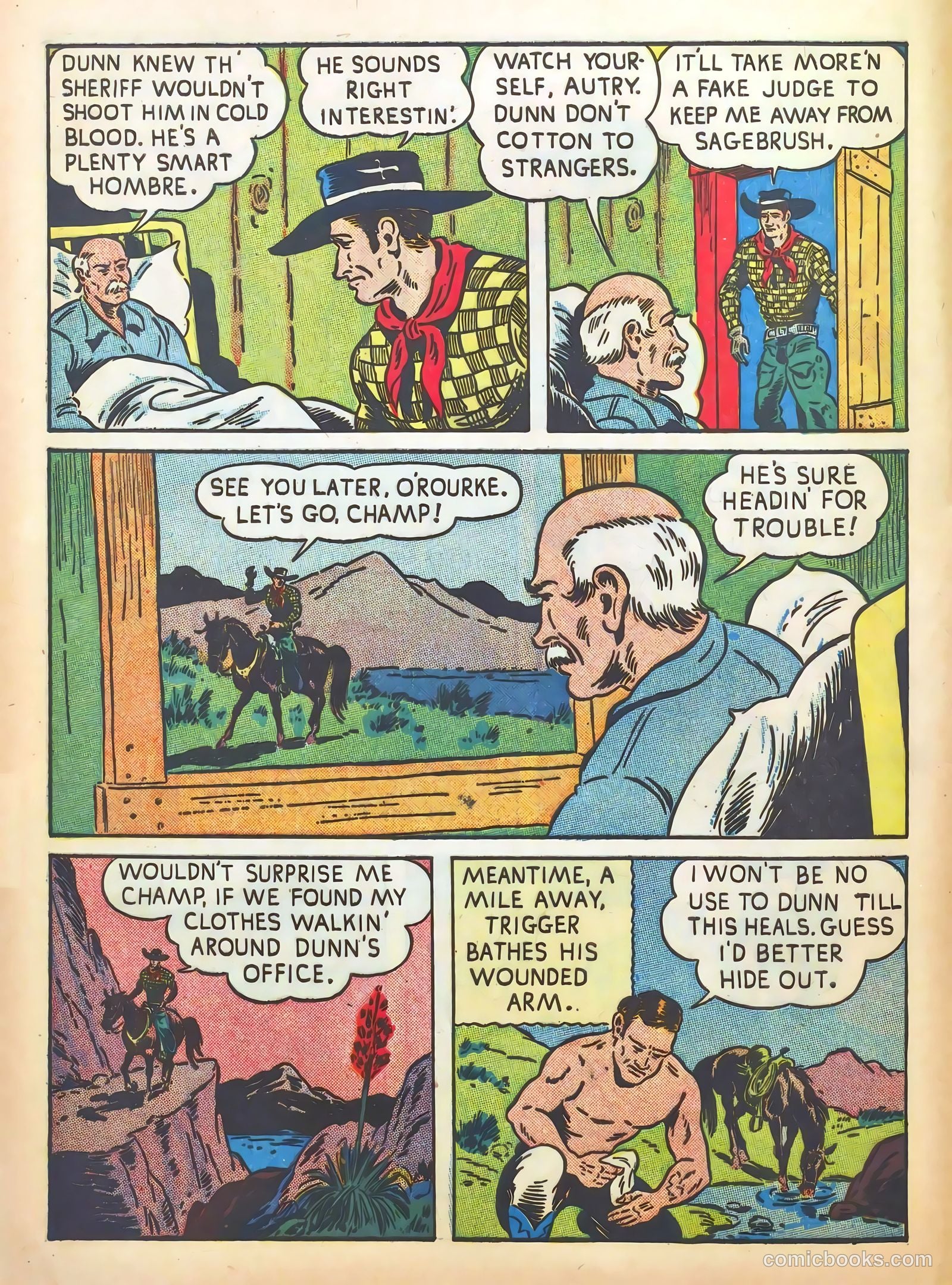 Gene Autry #8 (1943) — page 14 of 68