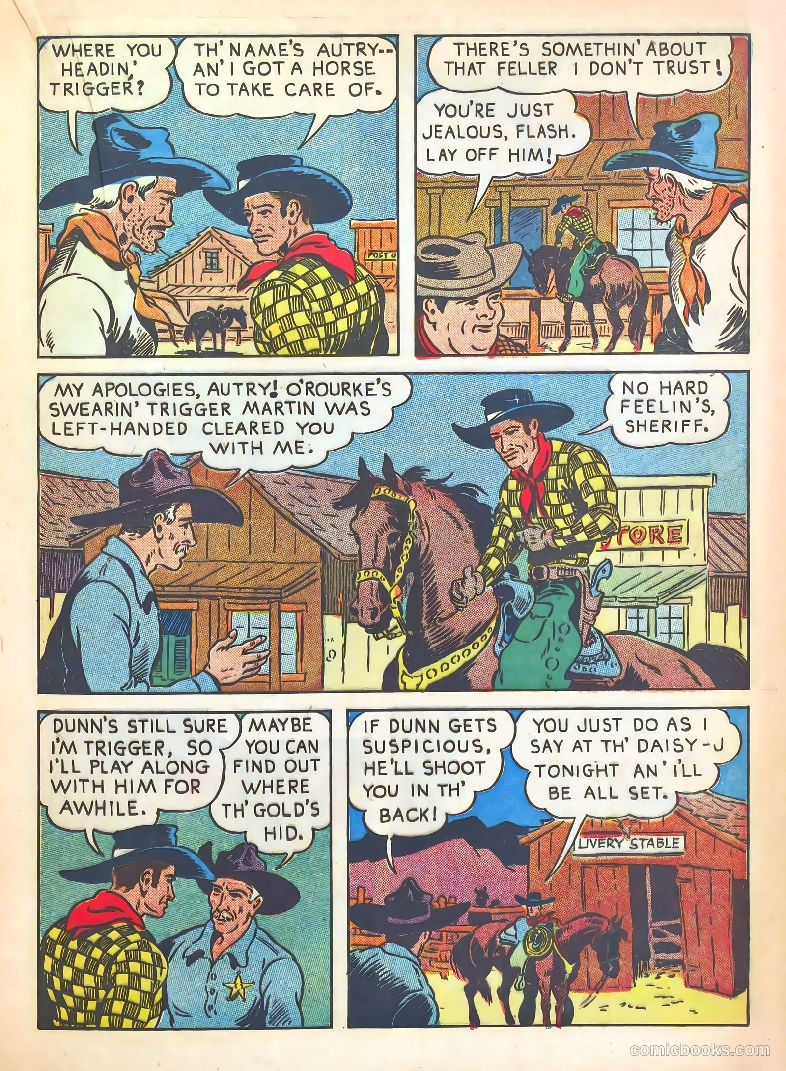 Gene Autry #8 (1943) — page 33 of 68