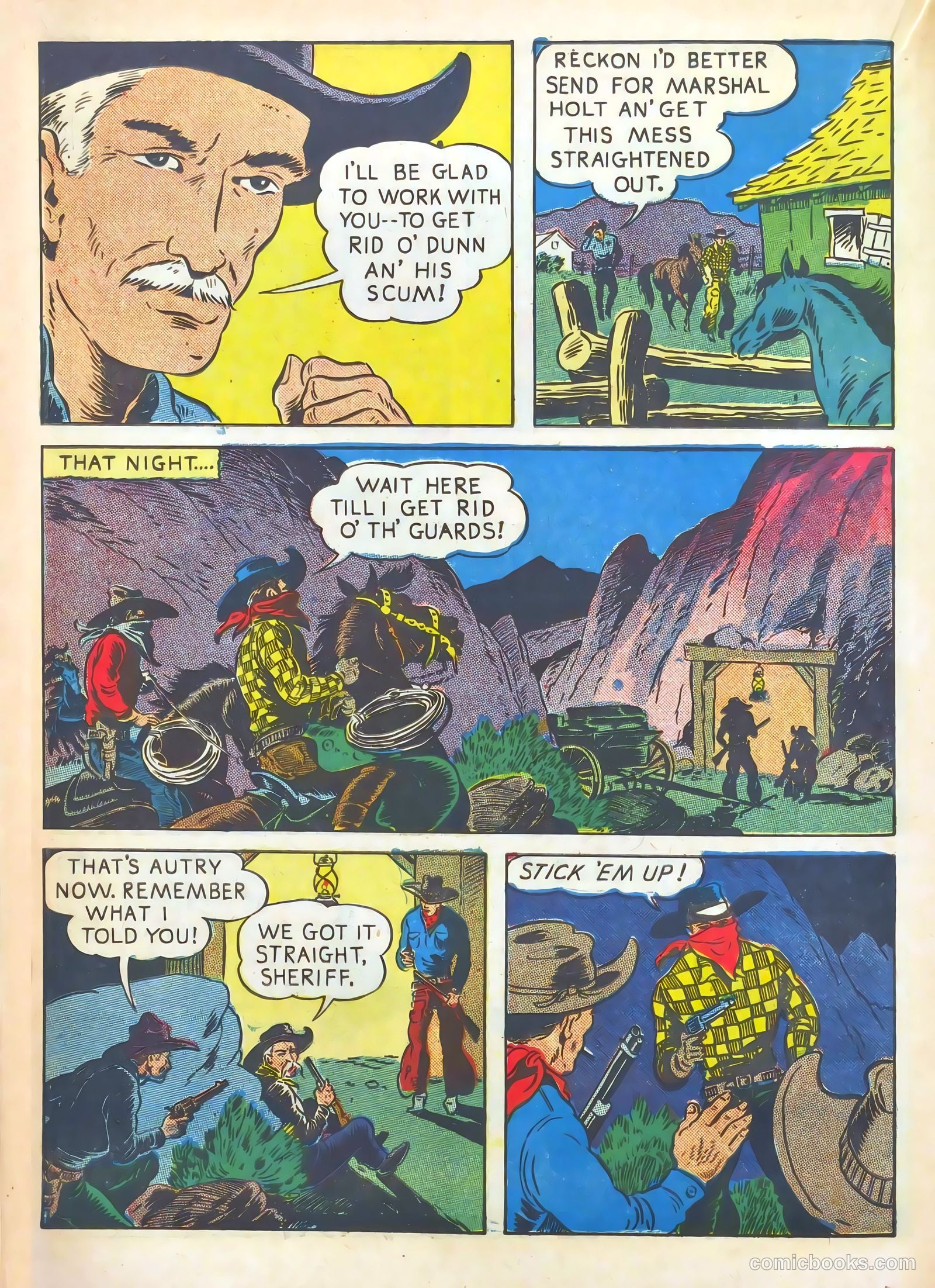 Gene Autry #8 (1943) — page 34 of 68
