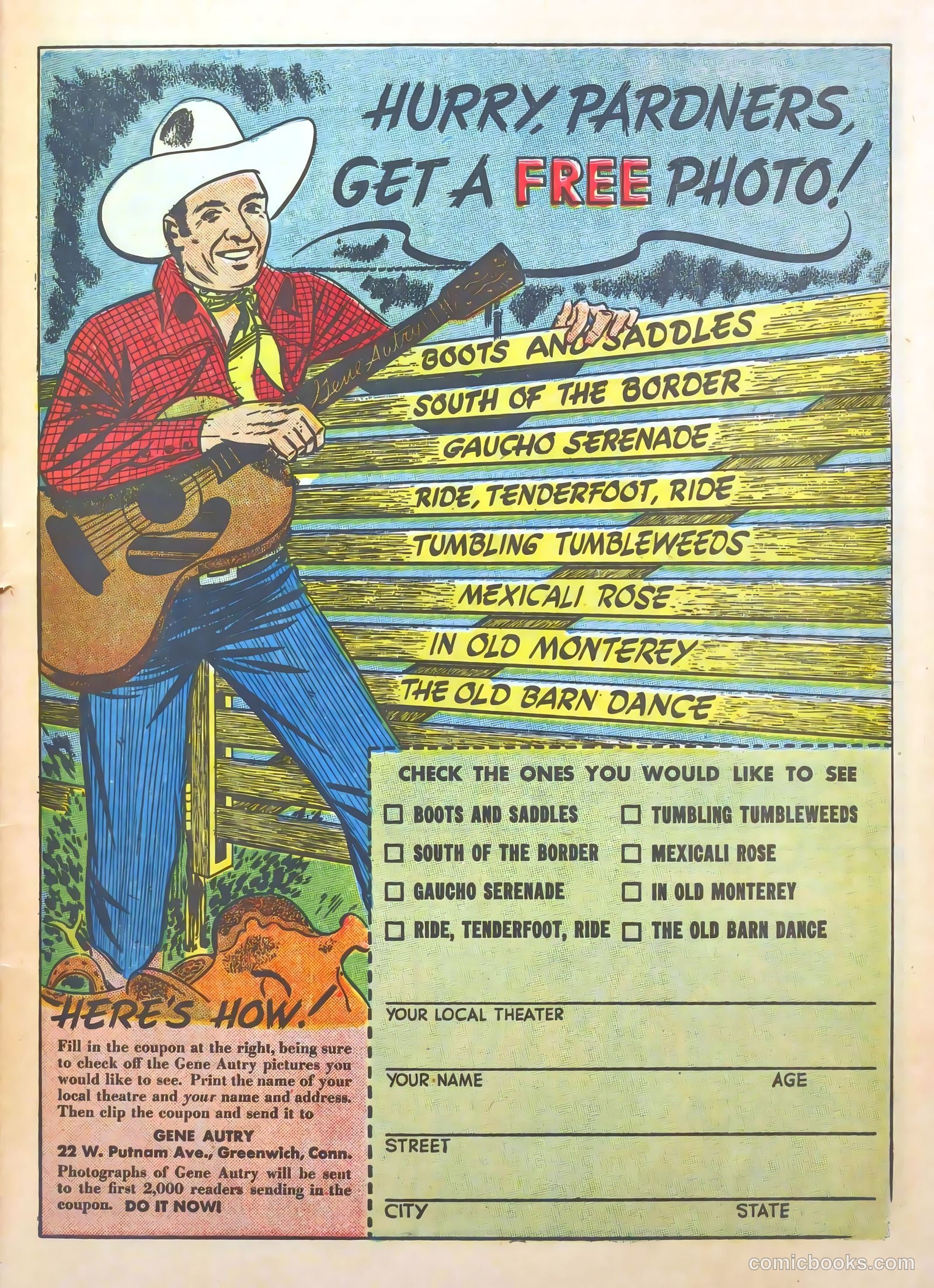Gene Autry #8 (1943) — page 61 of 68