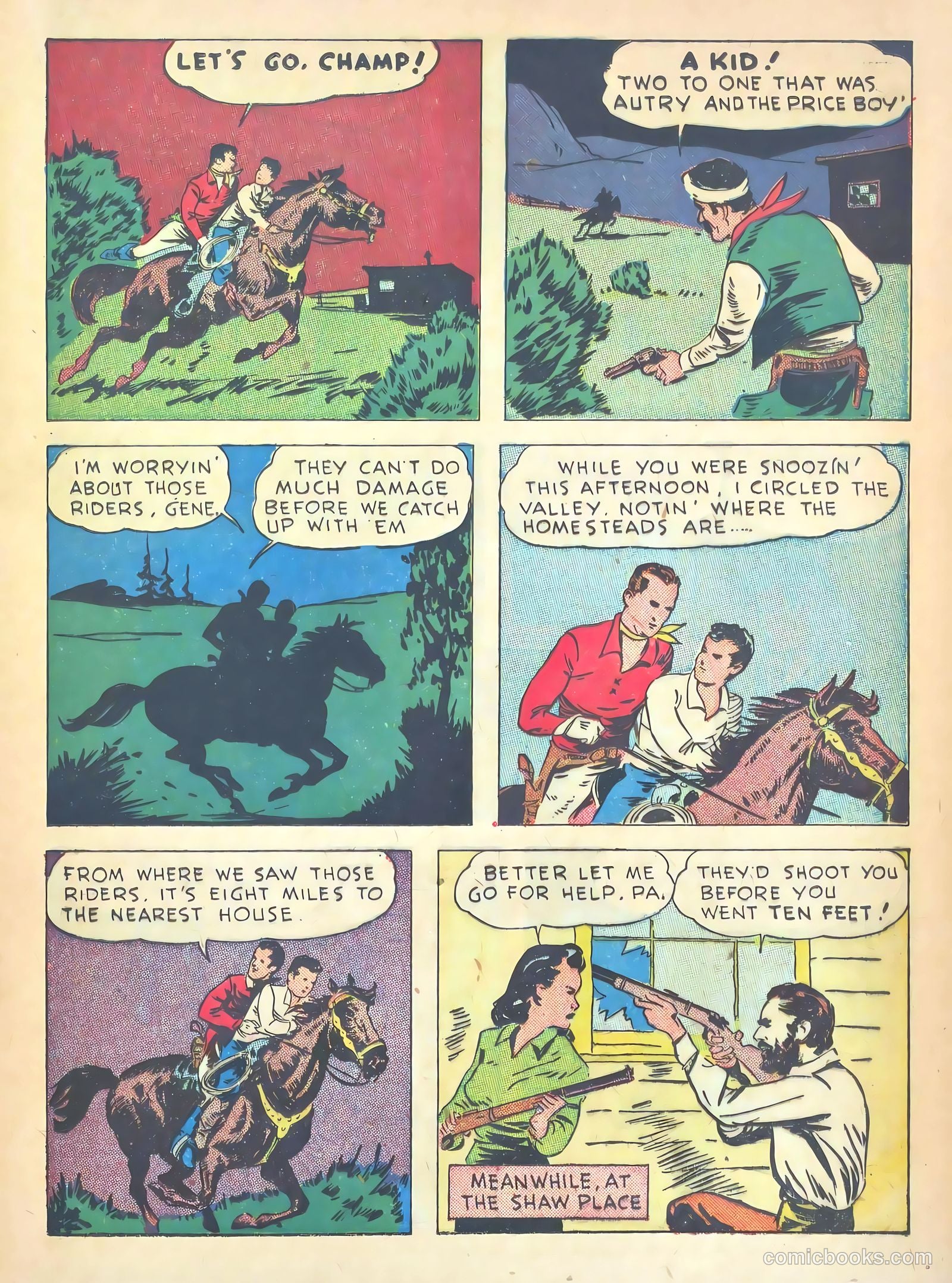 Gene Autry #9 (1943) — page 23 of 68