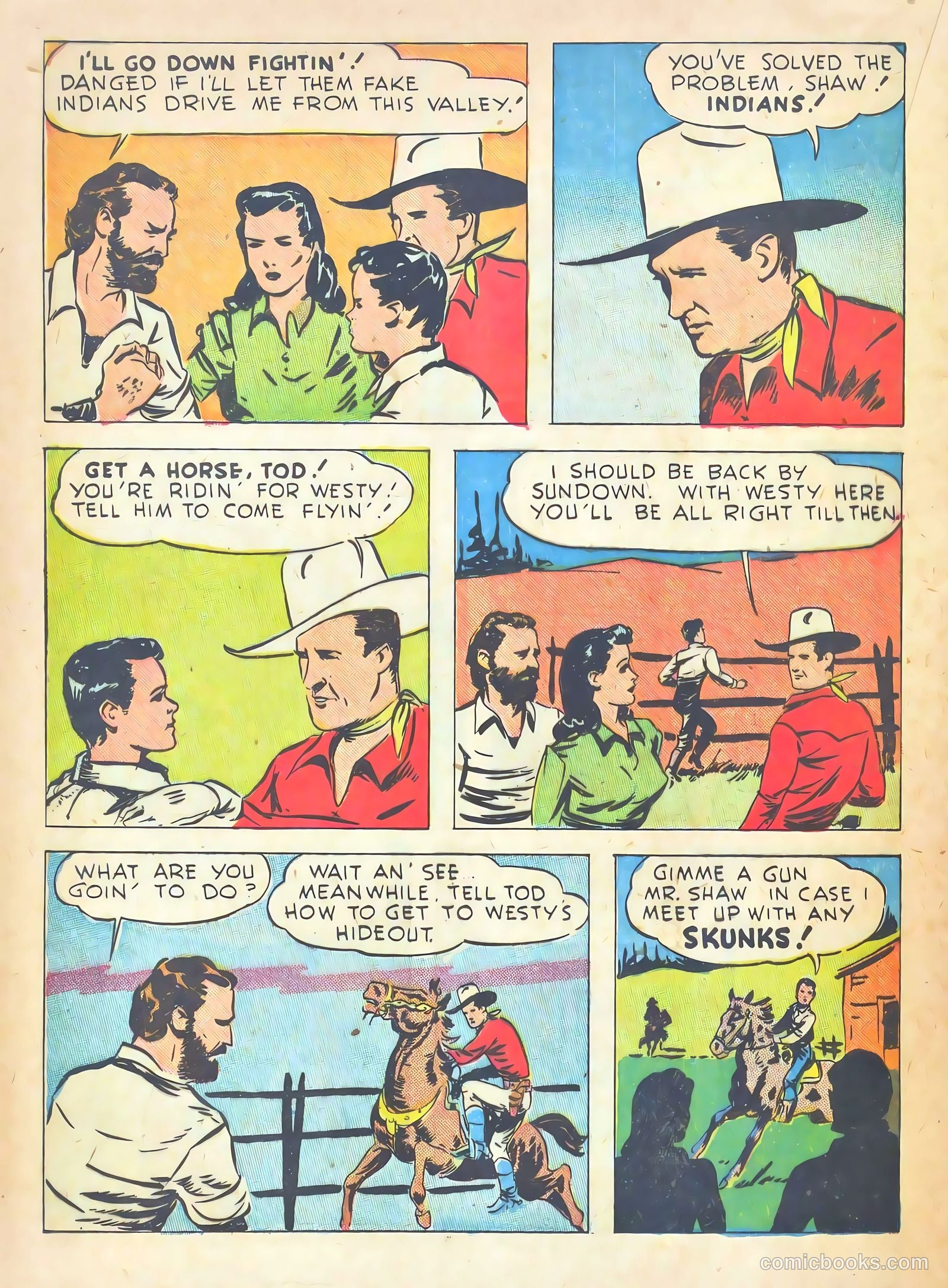 Gene Autry #9 (1943) — page 44 of 68