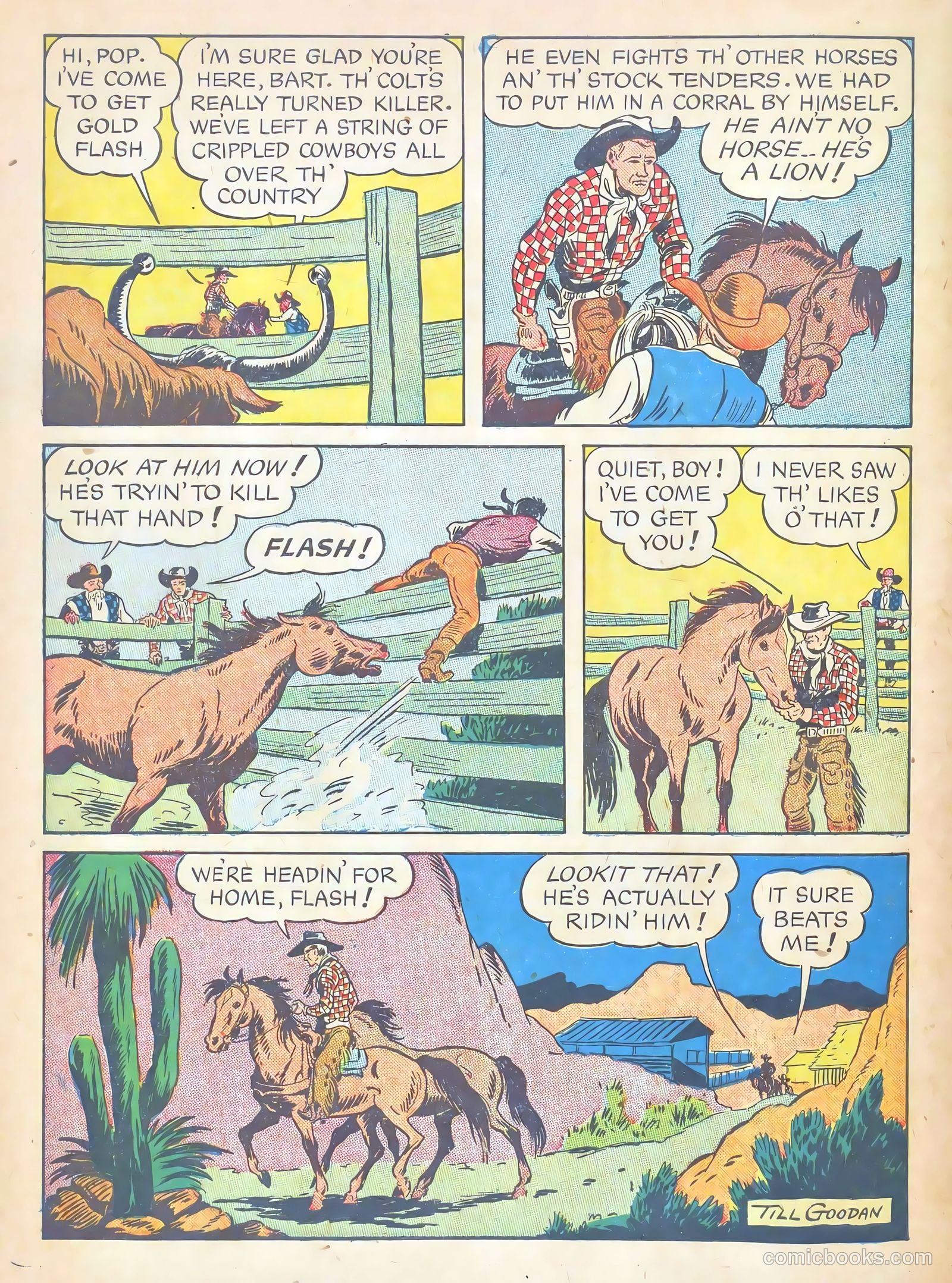 Gene Autry #9 (1943) — page 66 of 68