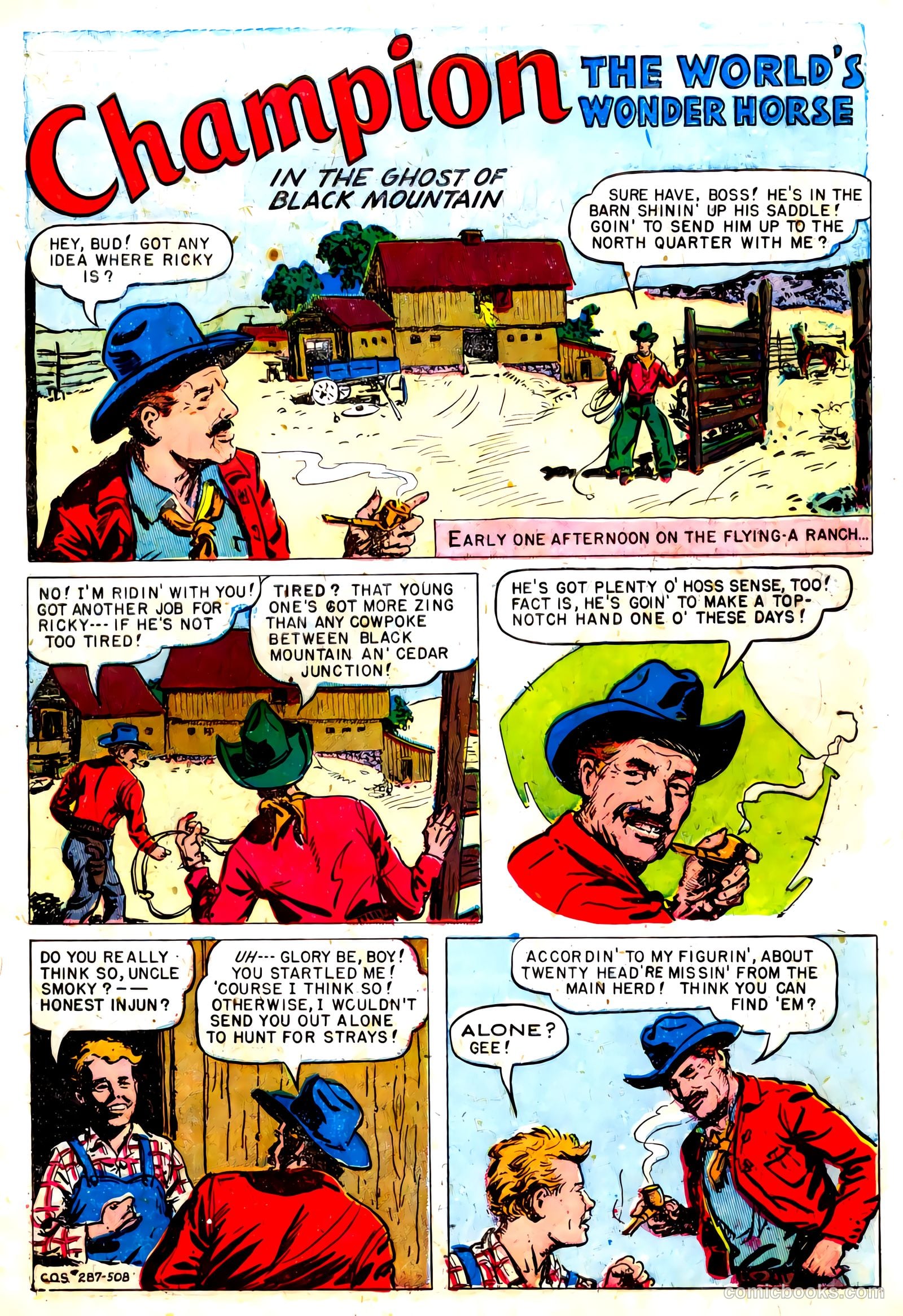 Gene Autry and Champion #1 (1950) — page 3 of 52