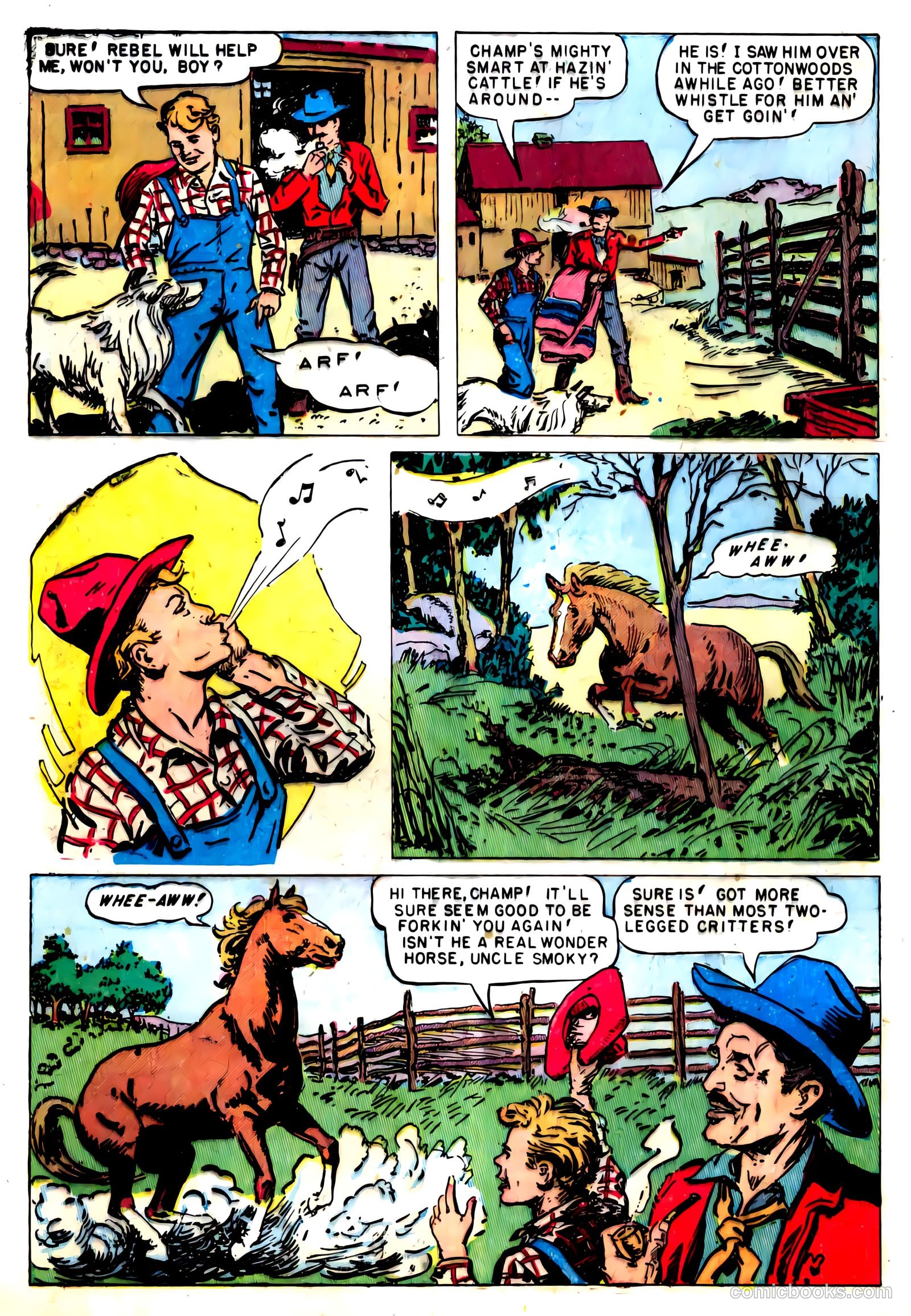 Gene Autry and Champion #1 (1950) — page 4 of 52