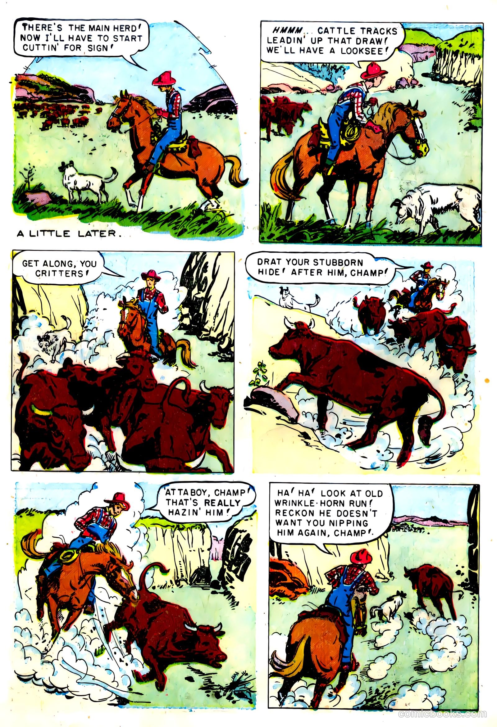 Gene Autry and Champion #1 (1950) — page 6 of 52