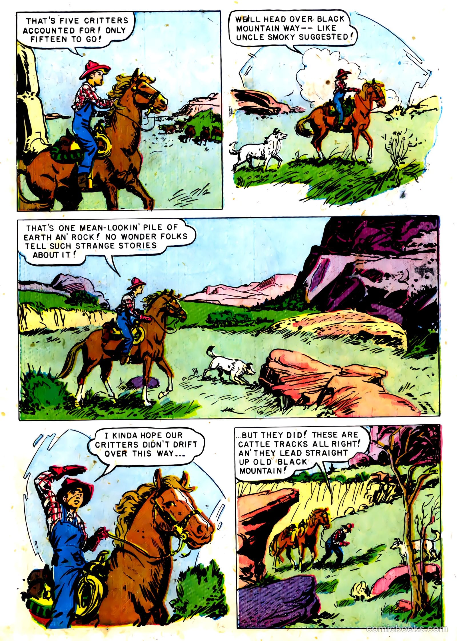 Gene Autry and Champion #1 (1950) — page 7 of 52
