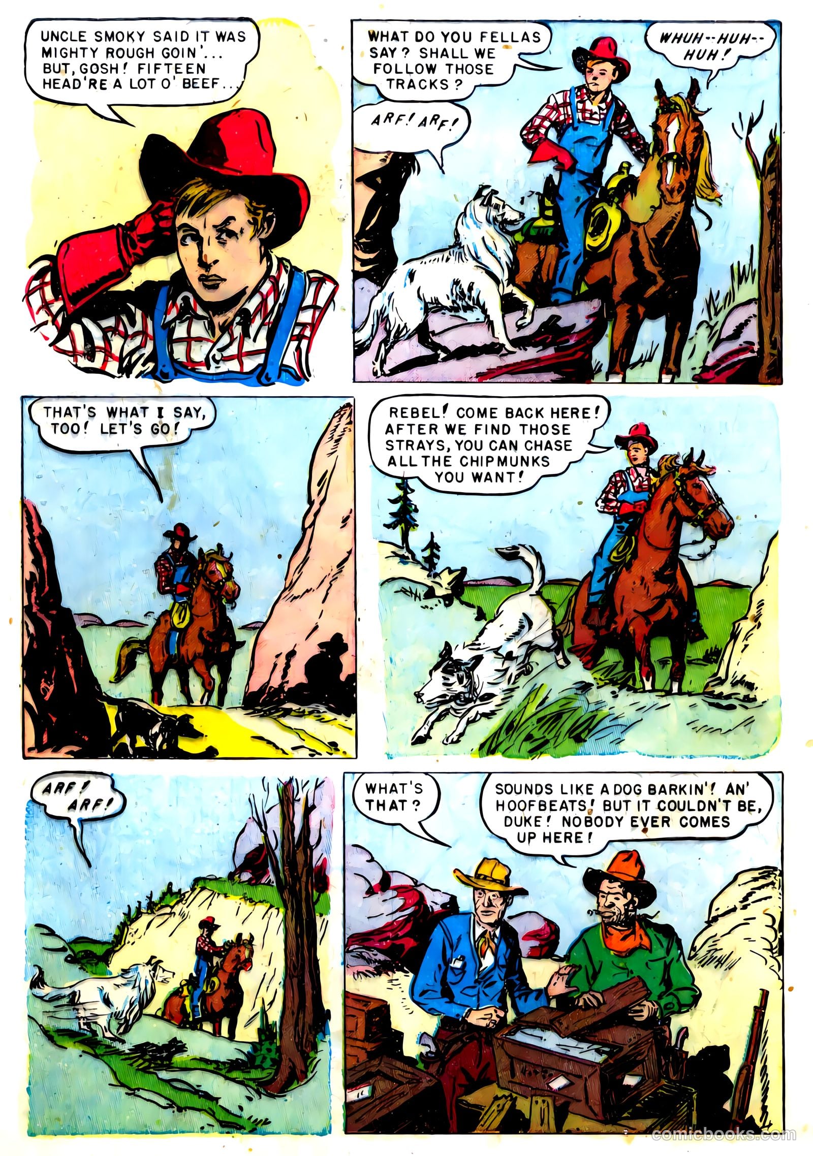 Gene Autry and Champion #1 (1950) — page 8 of 52