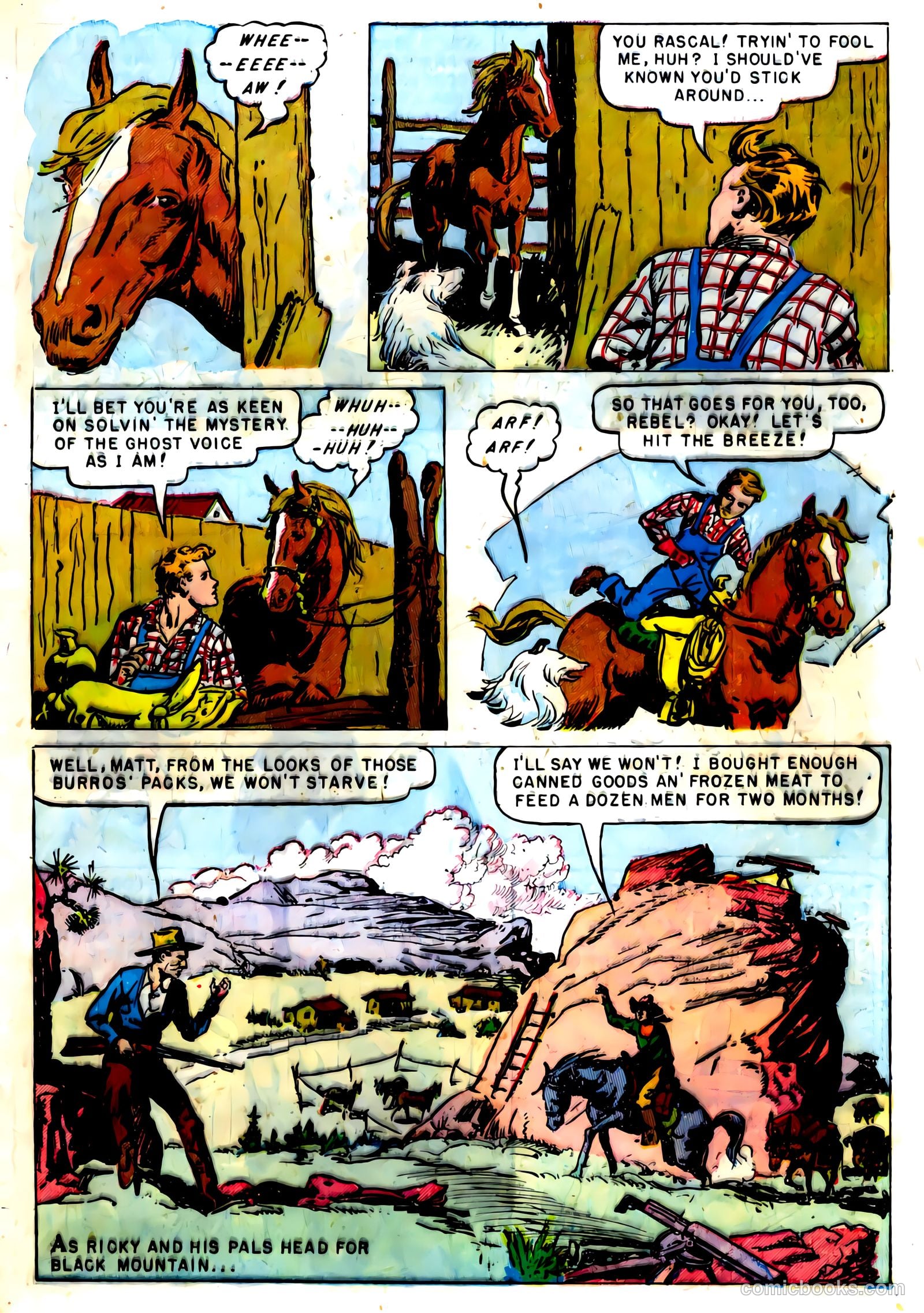 Gene Autry and Champion #1 (1950) — page 21 of 52