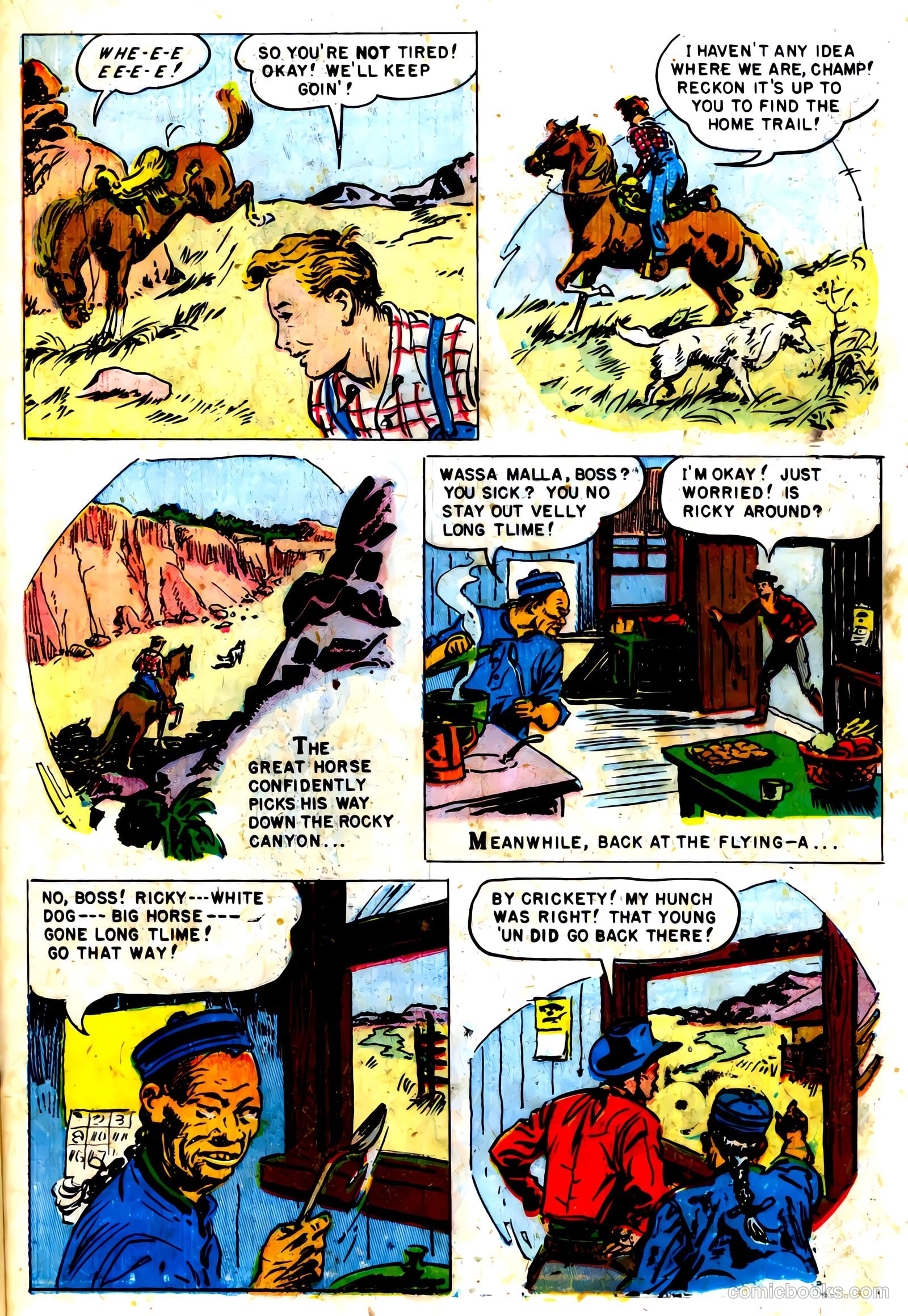 Gene Autry and Champion #1 (1950) — page 31 of 52