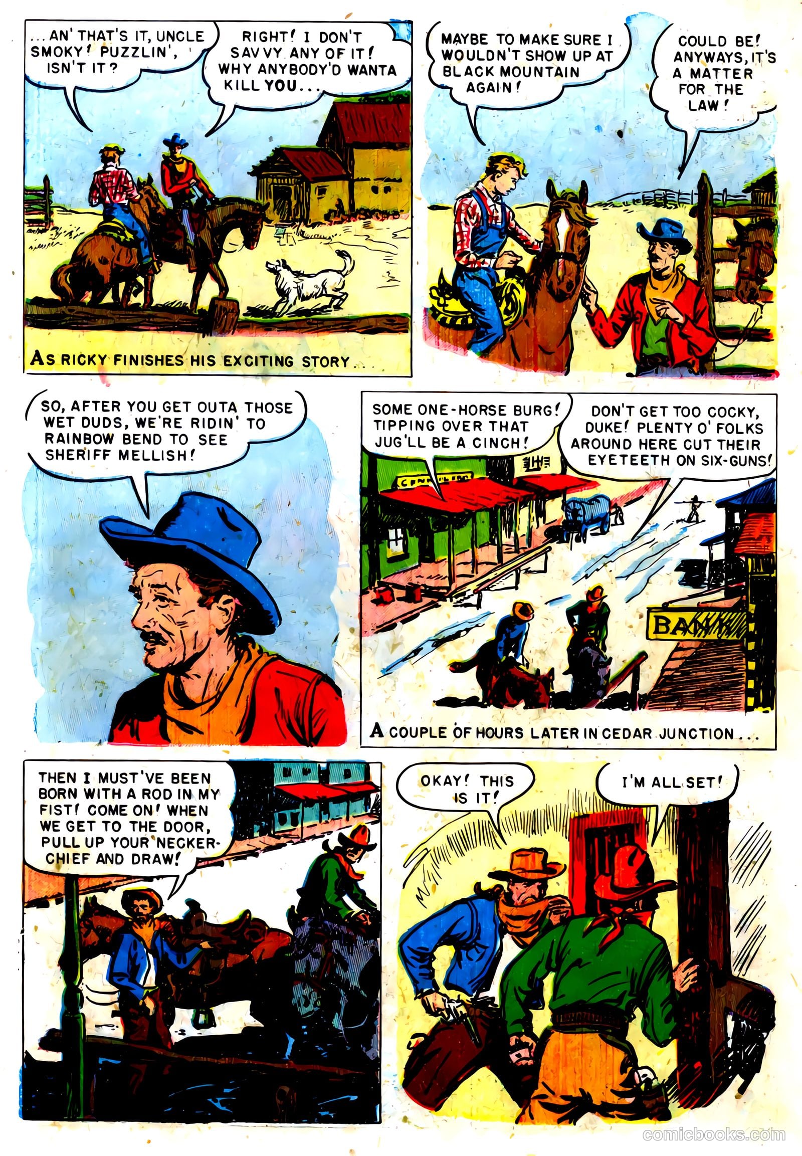 Gene Autry and Champion #1 (1950) — page 34 of 52