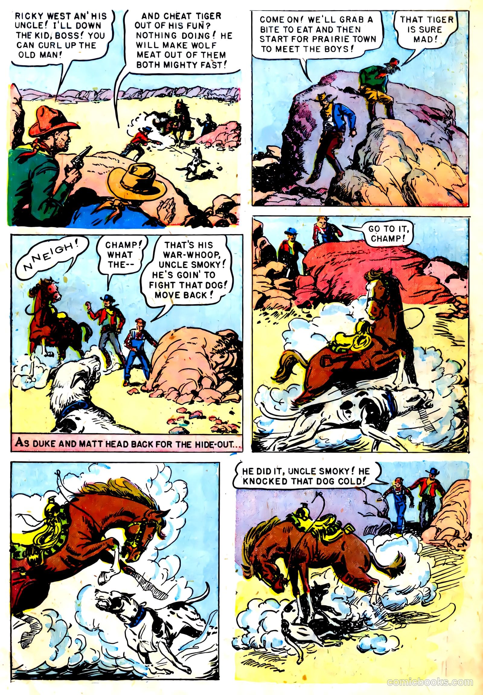 Gene Autry and Champion #1 (1950) — page 48 of 52