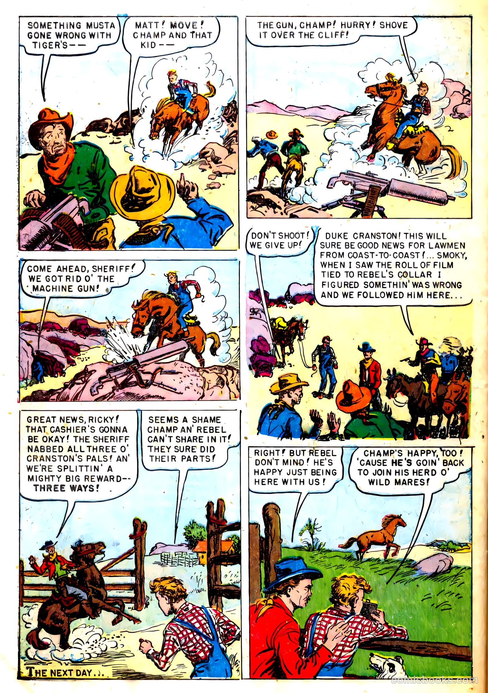 Gene Autry and Champion #1 (1950) — page 50 of 52