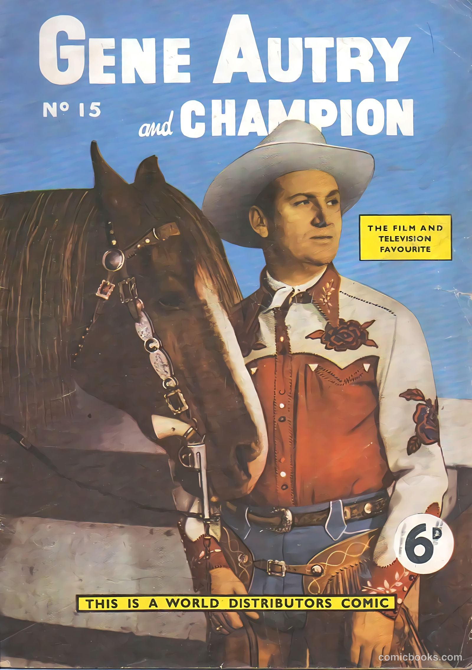 Gene Autry and Champion #15