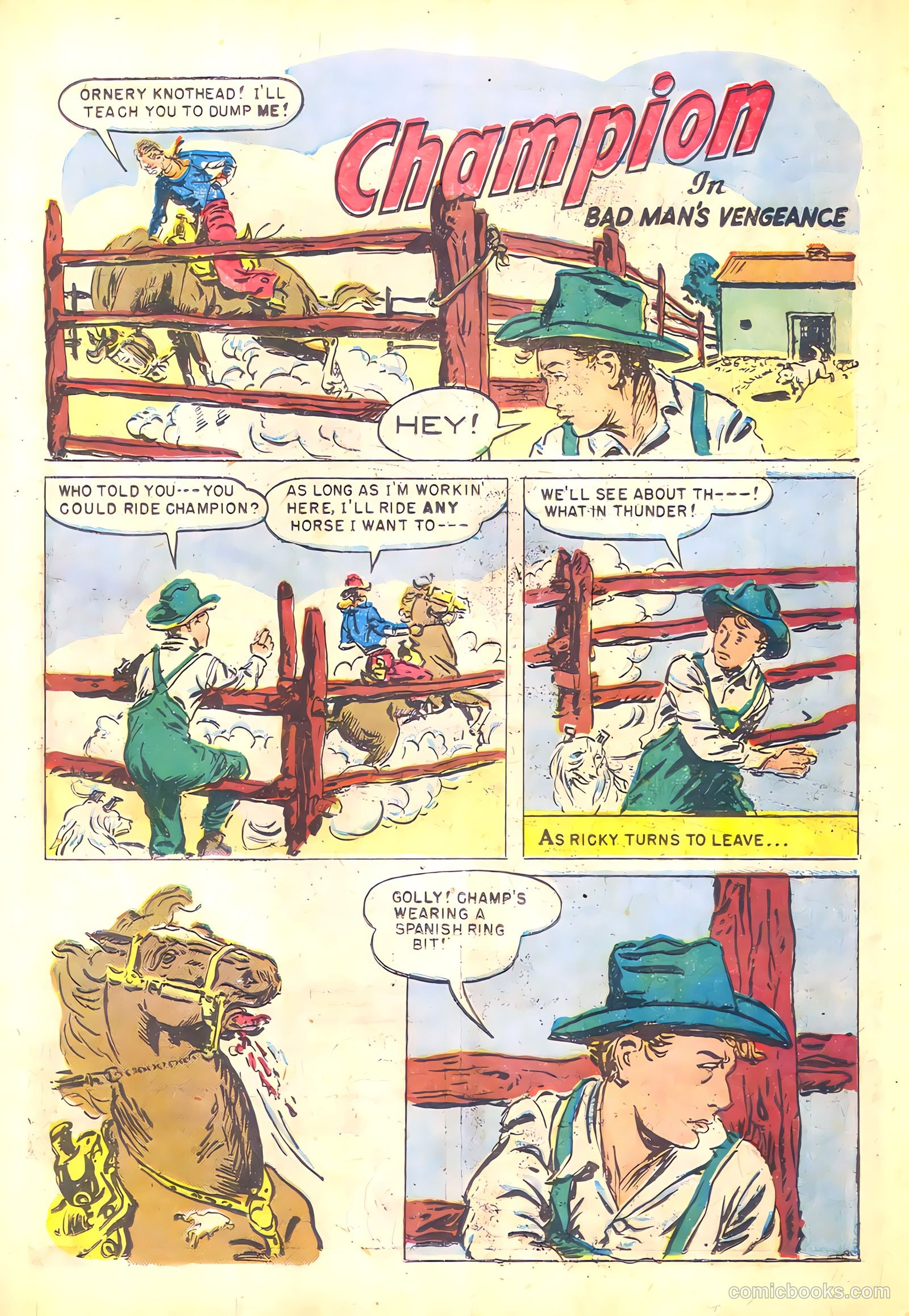 Gene Autry and Champion #2 (1951) — page 35 of 52